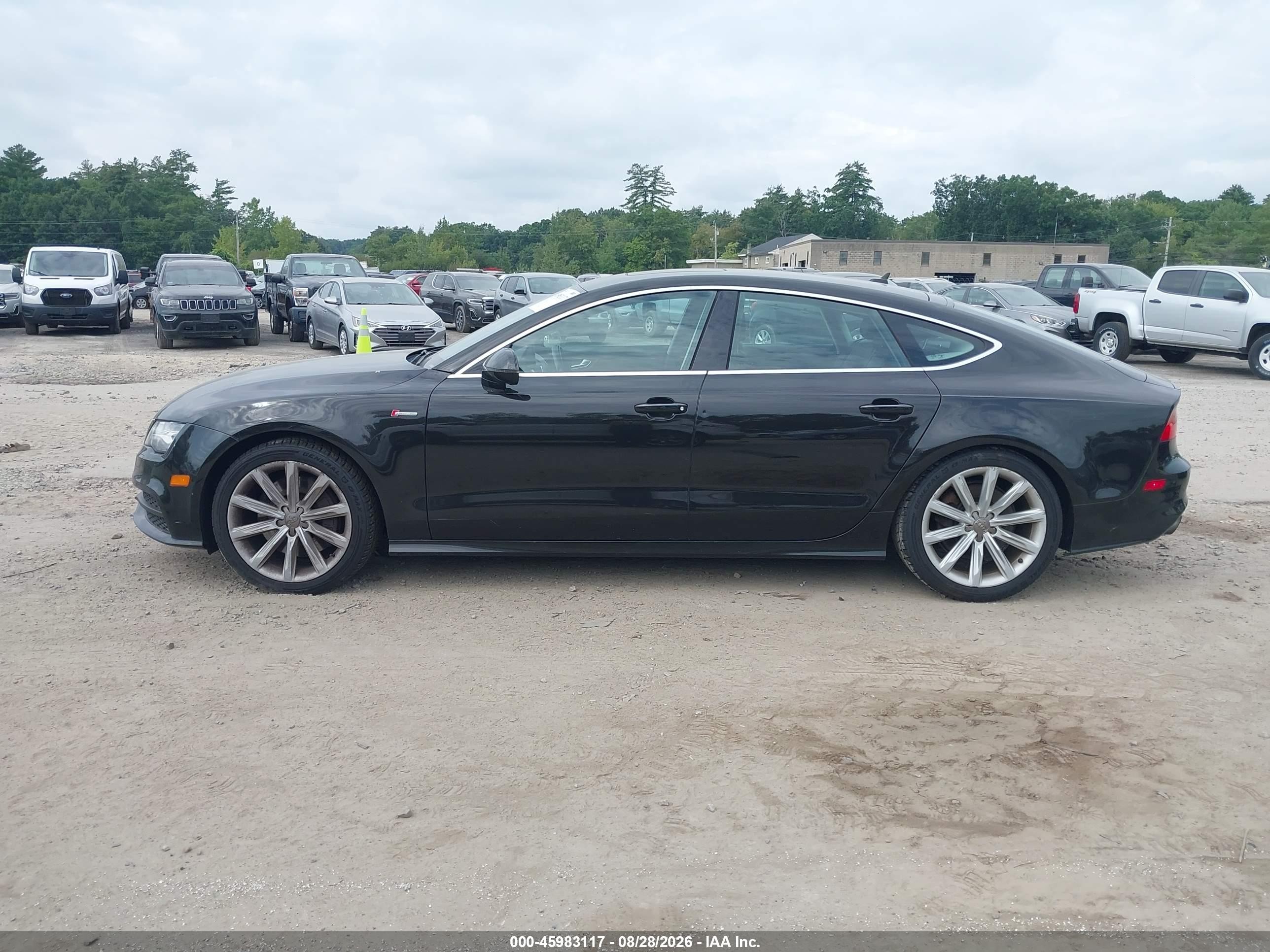 2014 Audi A7 3.0t Premium Plus Black vin: WAU2GAFC8EN104156