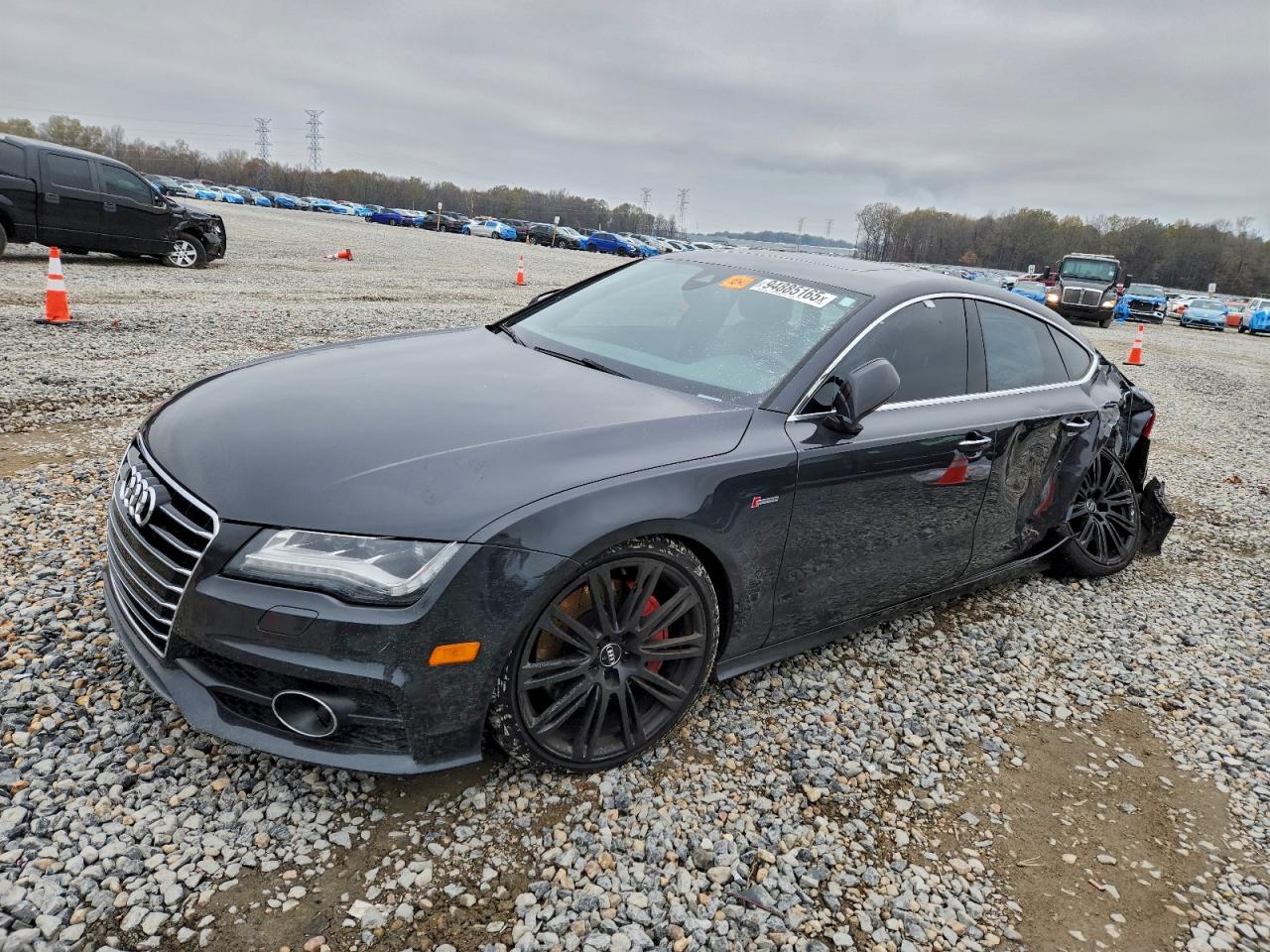 2014 Audi A7 Prestige Gray vin: WAU2GAFC8EN129090