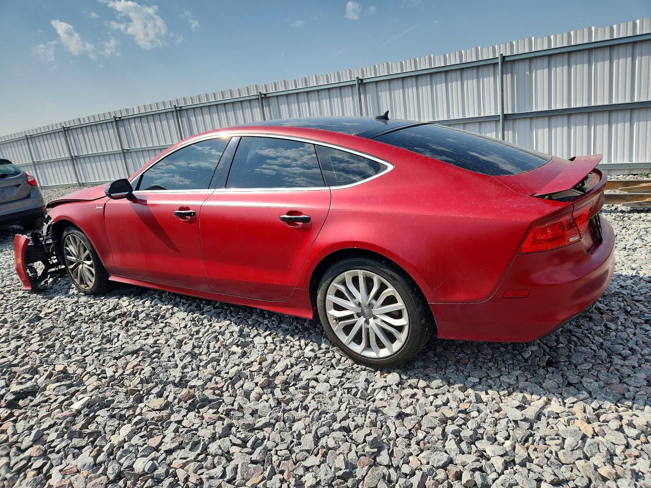 2012 Audi A7 Prestige Maroon vin: WAU2GAFC9CN165335