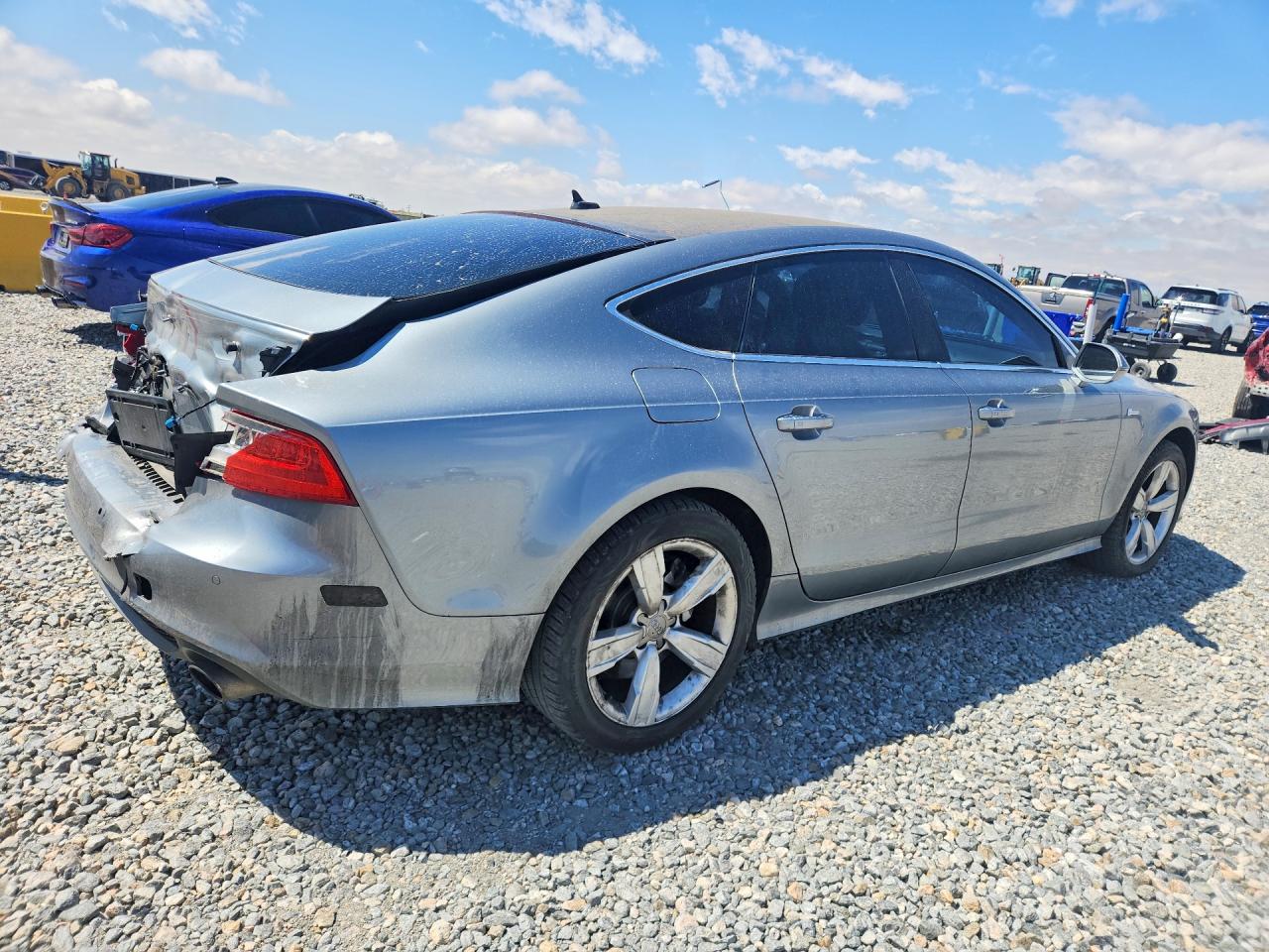 2013 Audi A7 Prestige Silver vin: WAU2GAFC9DN146253