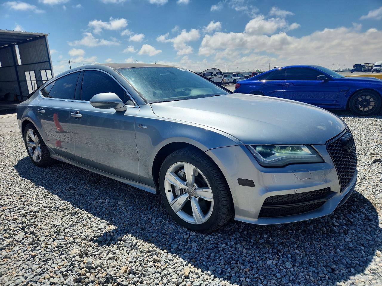 2013 Audi A7 Prestige Silver vin: WAU2GAFC9DN146253