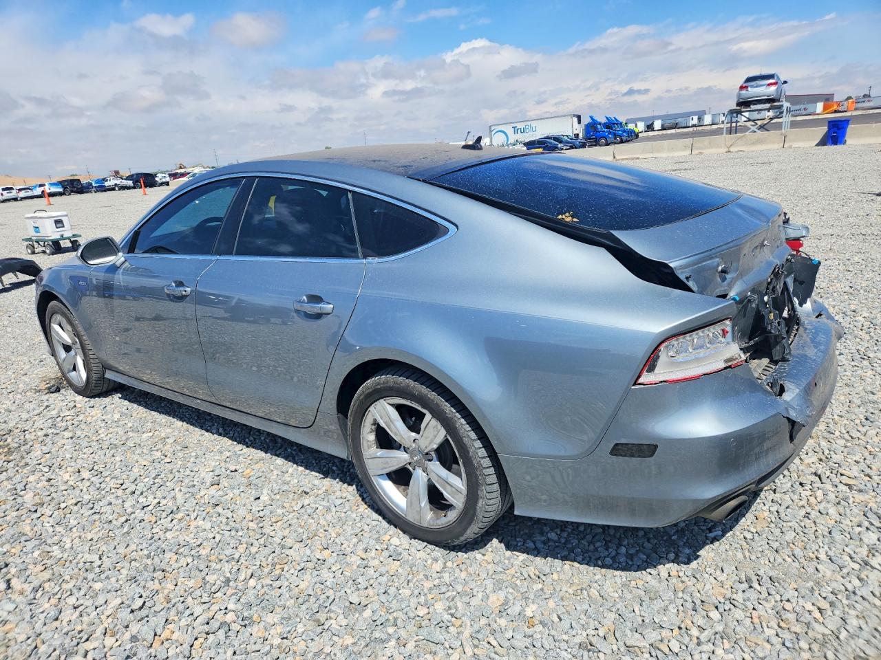 2013 Audi A7 Prestige Silver vin: WAU2GAFC9DN146253