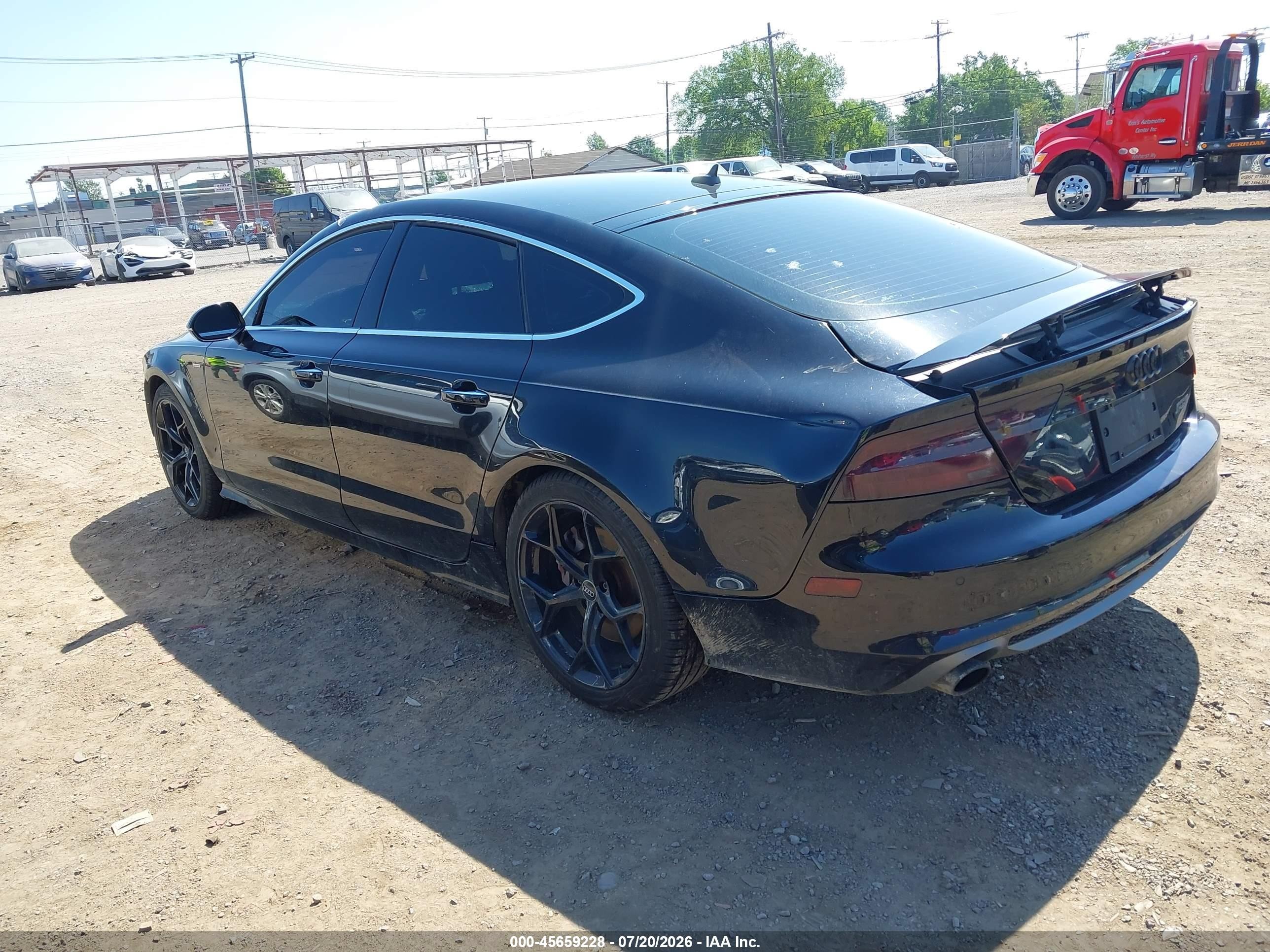 2014 Audi A7 3.0t Premium Plus Black vin: WAU2GAFC9EN062127