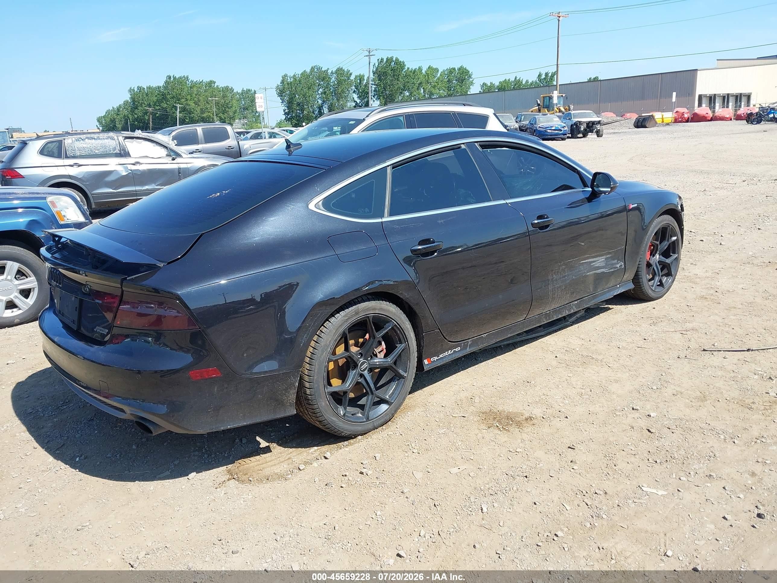 2014 Audi A7 3.0t Premium Plus Black vin: WAU2GAFC9EN062127