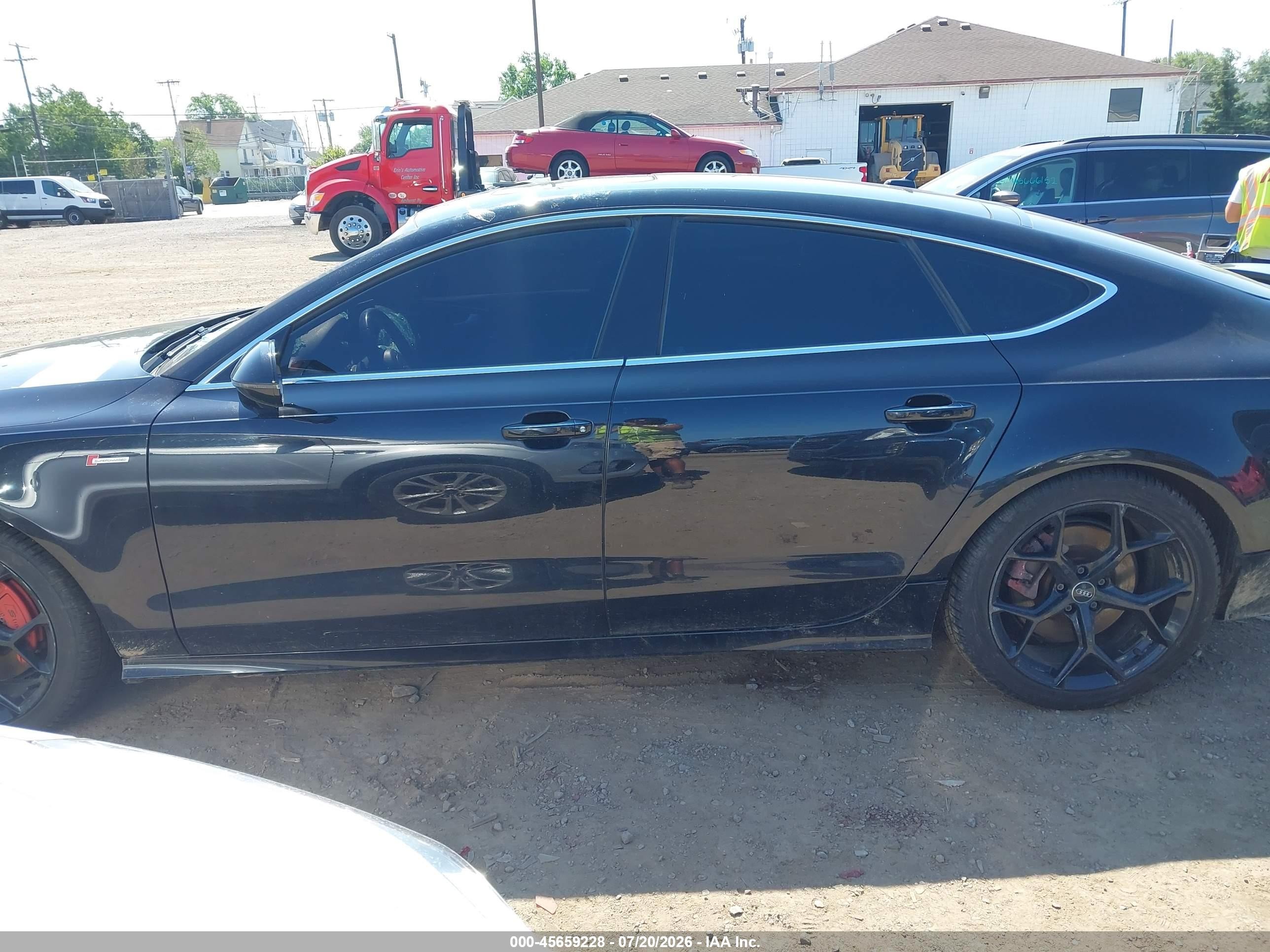2014 Audi A7 3.0t Premium Plus Black vin: WAU2GAFC9EN062127