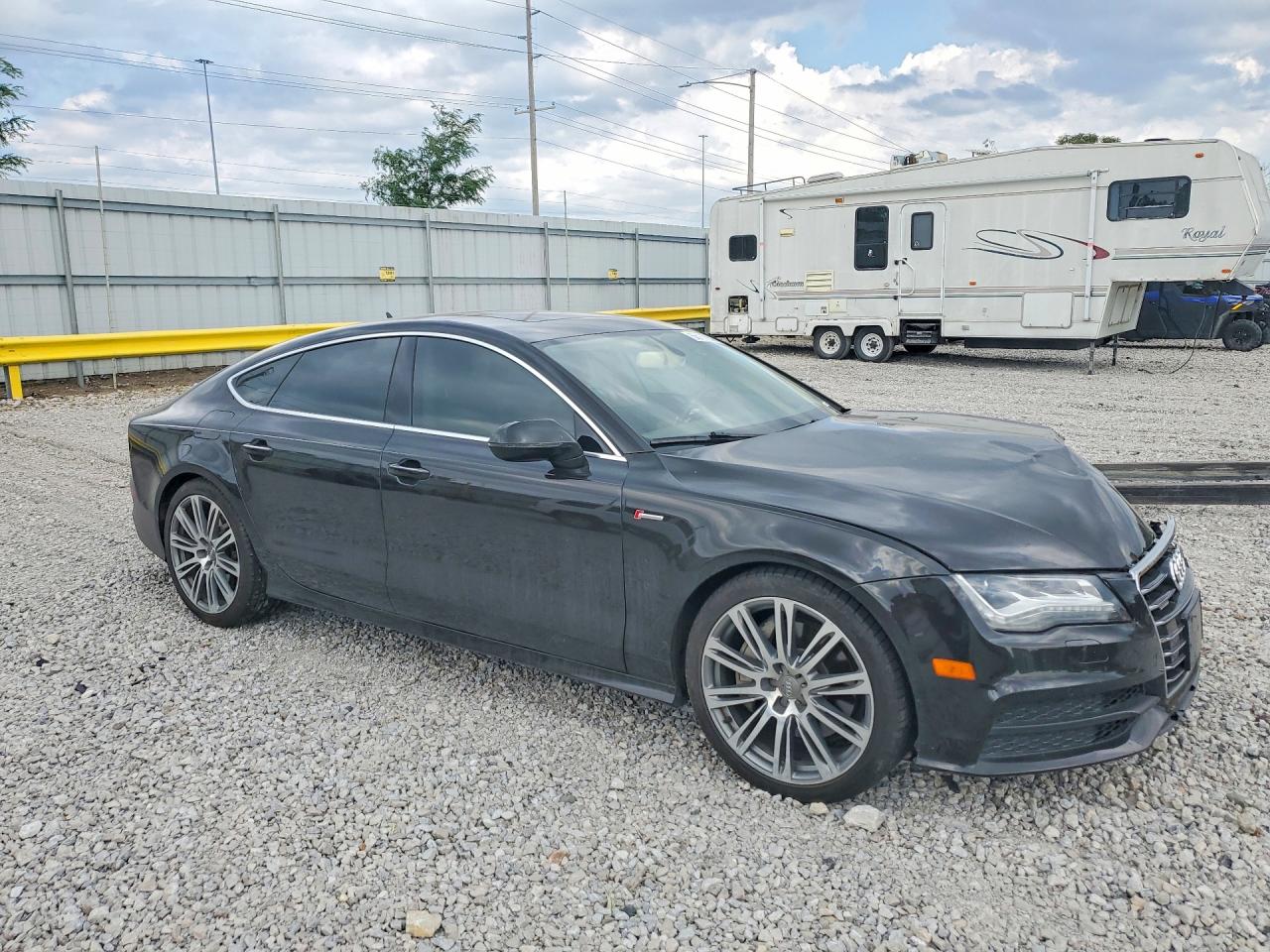 2014 Audi A7 Black vin: WAU2GAFC9EN108734