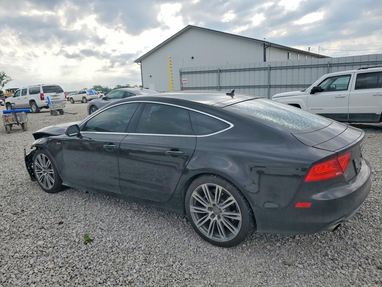 2014 Audi A7 Black vin: WAU2GAFC9EN108734
