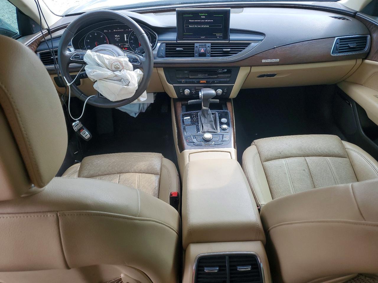 2014 Audi A7 Black vin: WAU2GAFC9EN108734