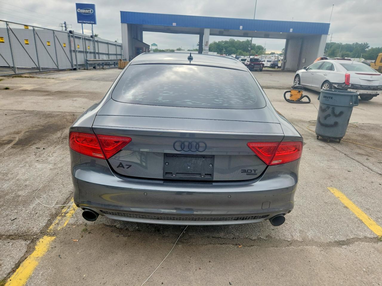 2015 Audi A7 Prestige Gray vin: WAU2GAFC9FN002768