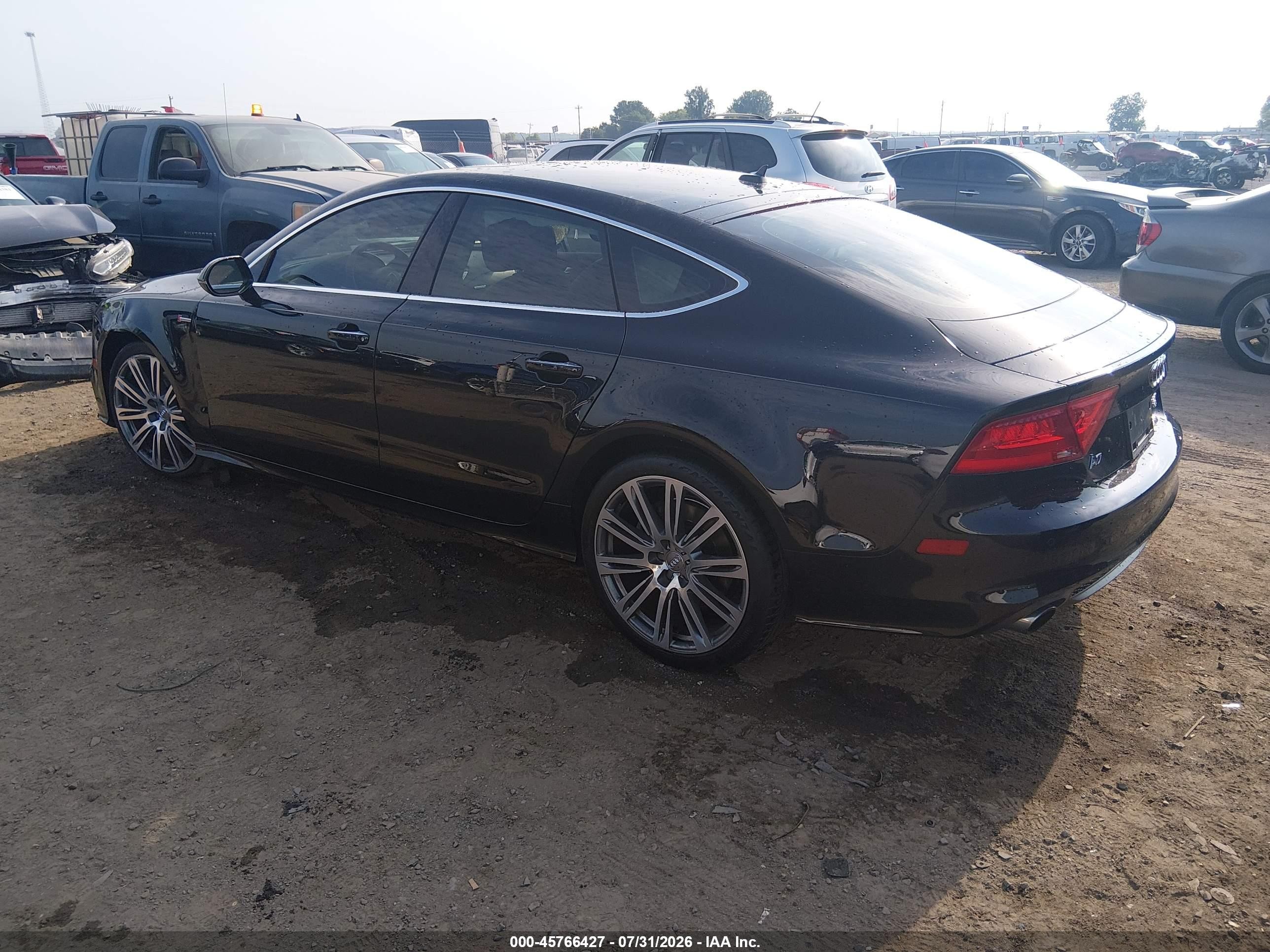 2013 Audi A7 3.0t Premium Black vin: WAU2GAFCXDN025988