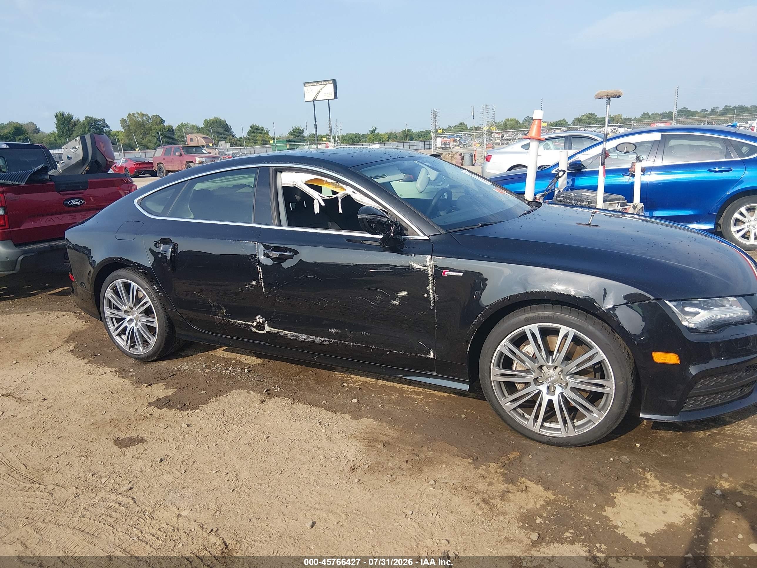 2013 Audi A7 3.0t Premium Black vin: WAU2GAFCXDN025988