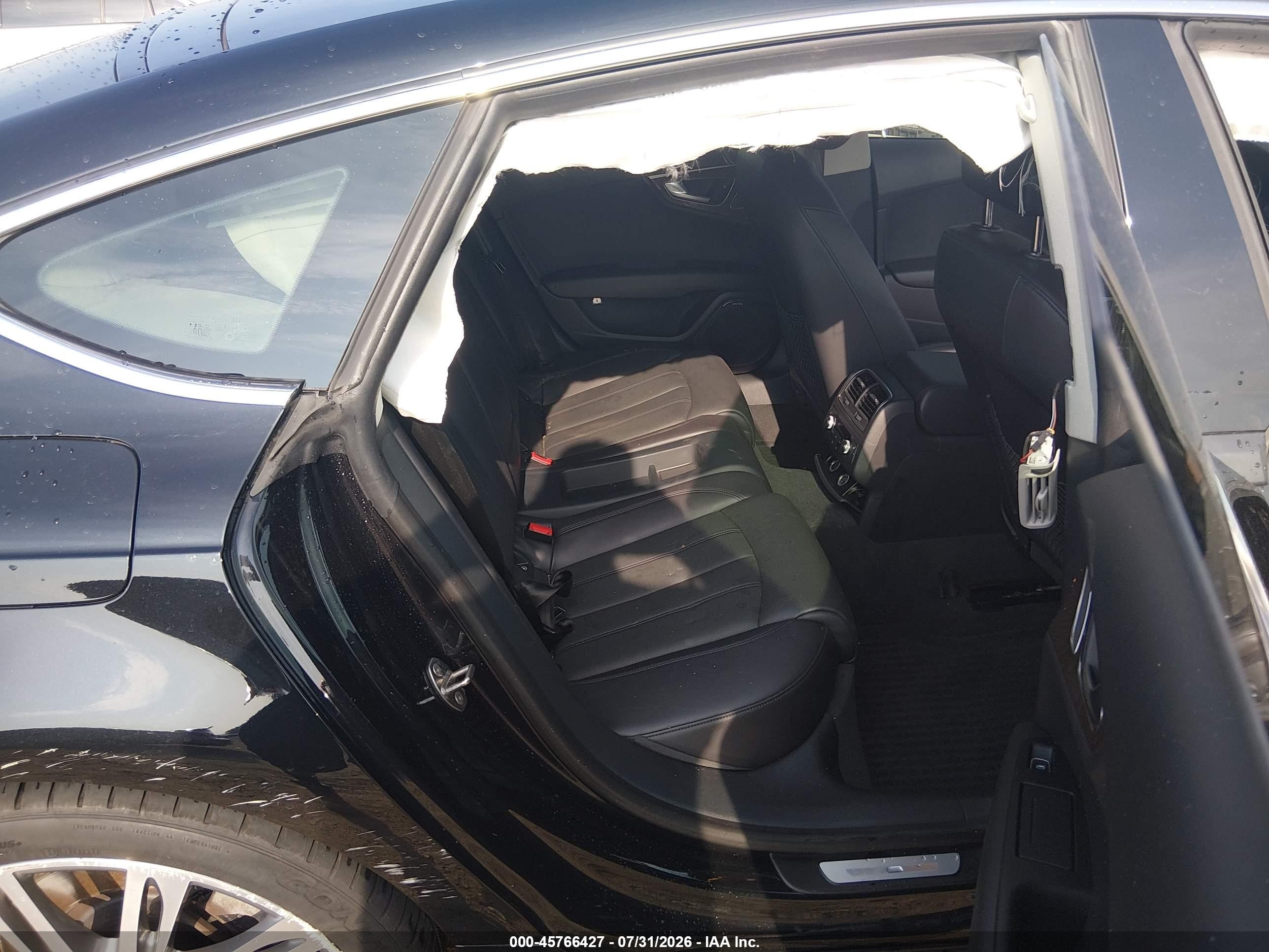 2013 Audi A7 3.0t Premium Black vin: WAU2GAFCXDN025988