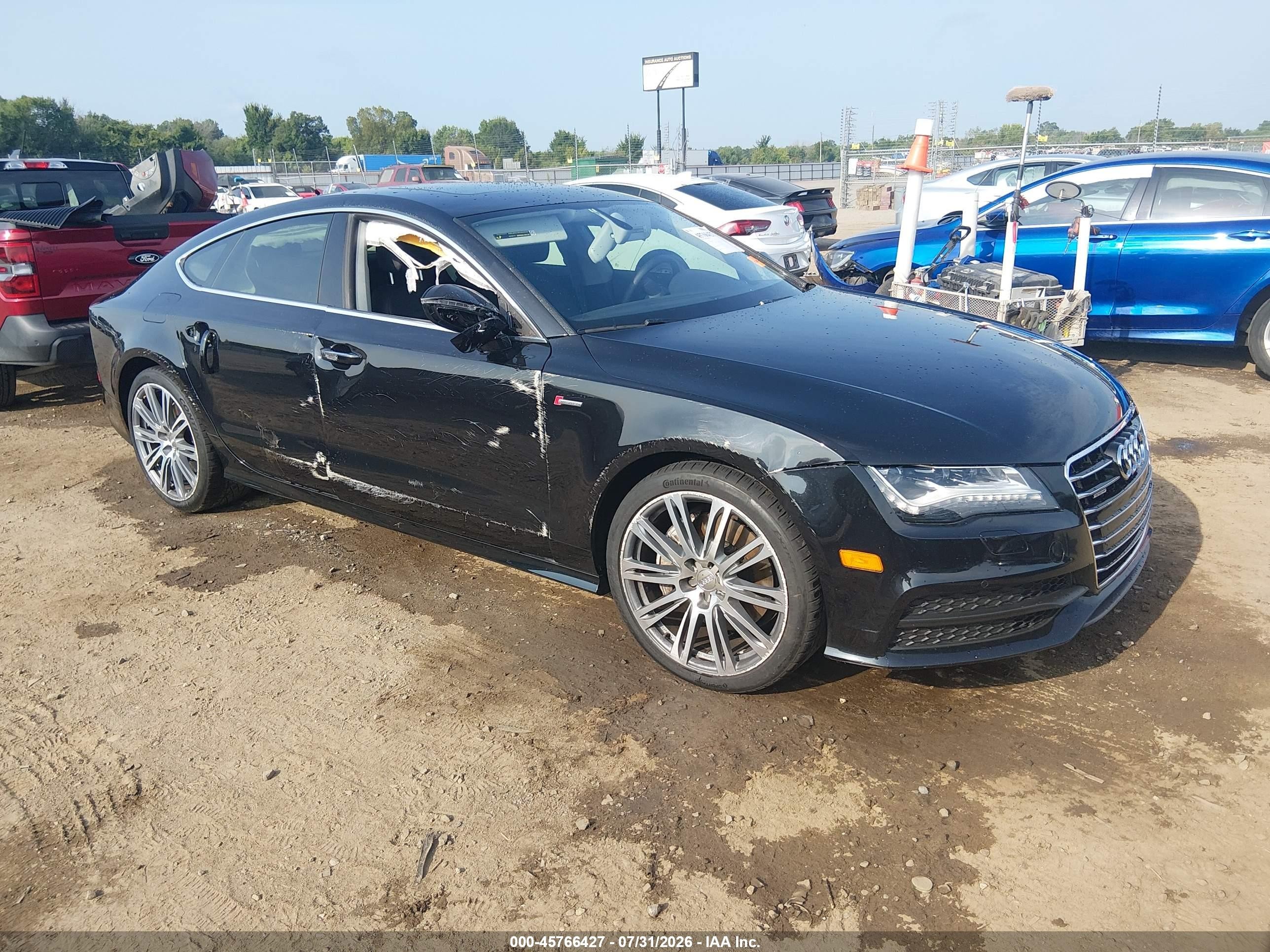 2013 Audi A7 3.0t Premium Black vin: WAU2GAFCXDN025988