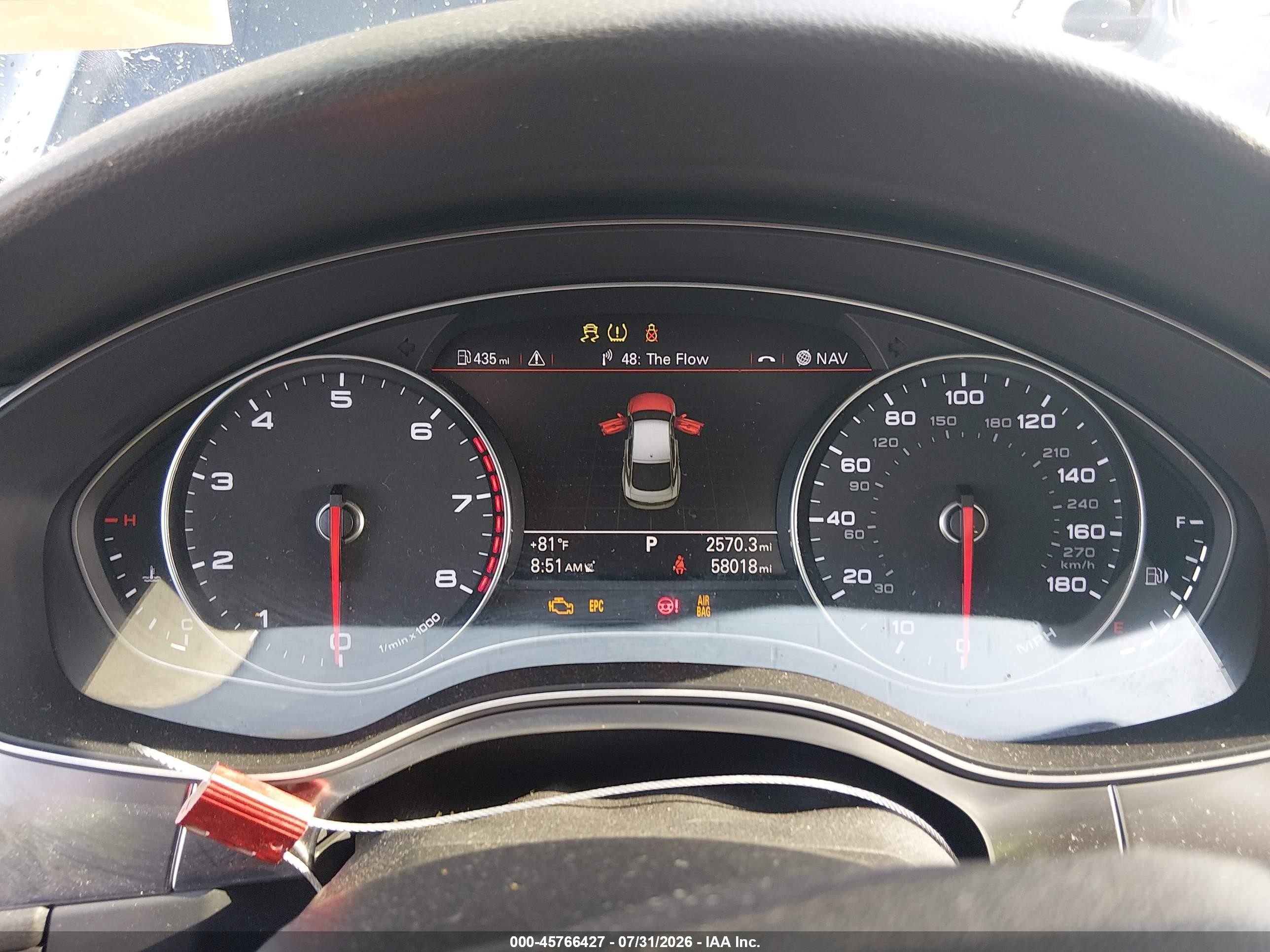 2013 Audi A7 3.0t Premium Black vin: WAU2GAFCXDN025988