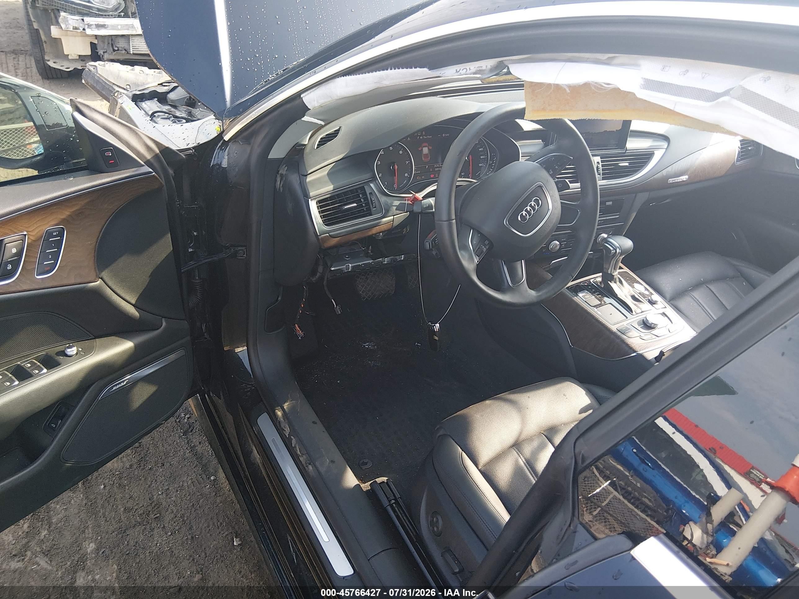 2013 Audi A7 3.0t Premium Black vin: WAU2GAFCXDN025988