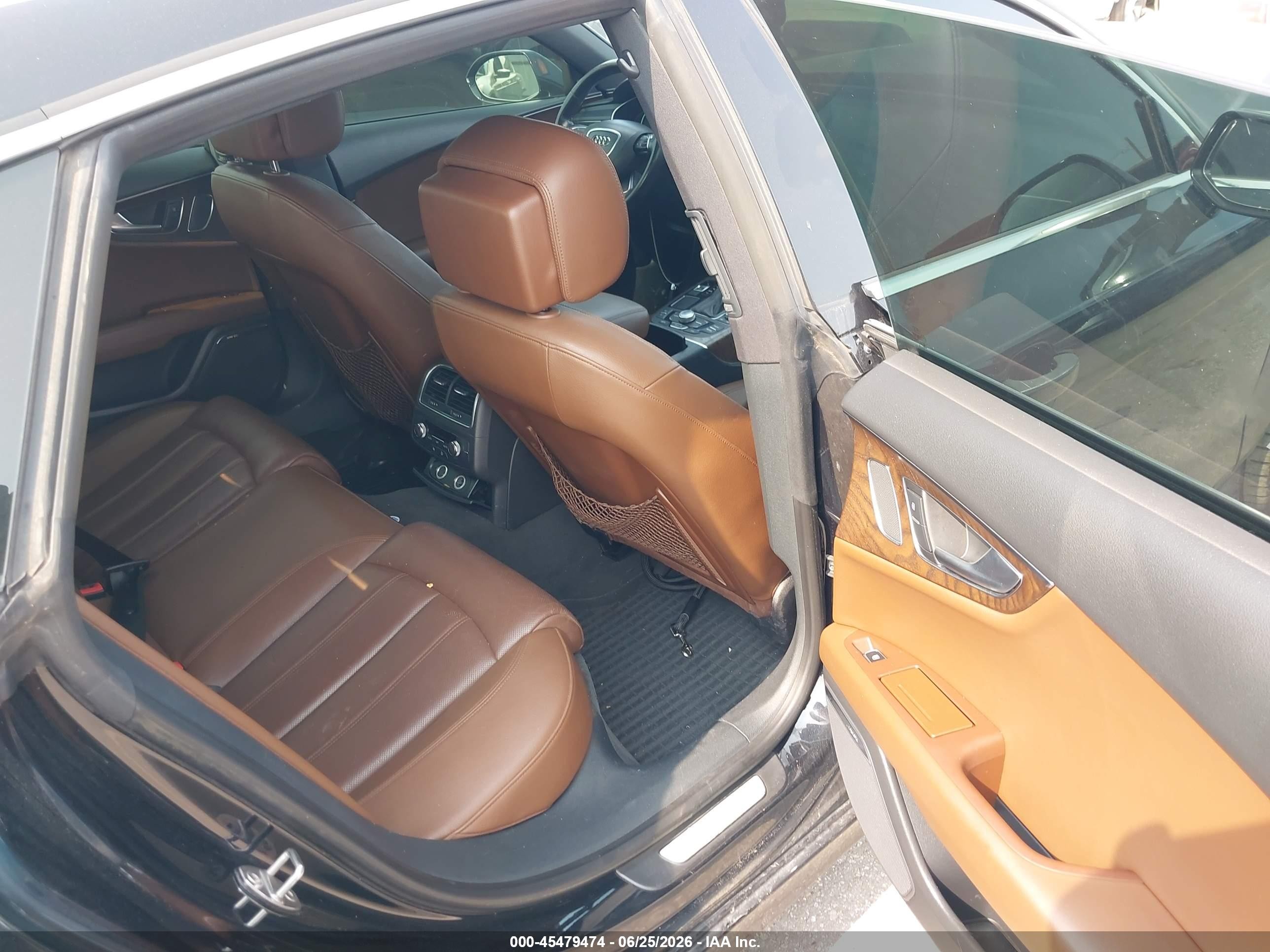 2014 Audi A7 3.0t Premium Plus Black vin: WAU2GAFCXEN020811