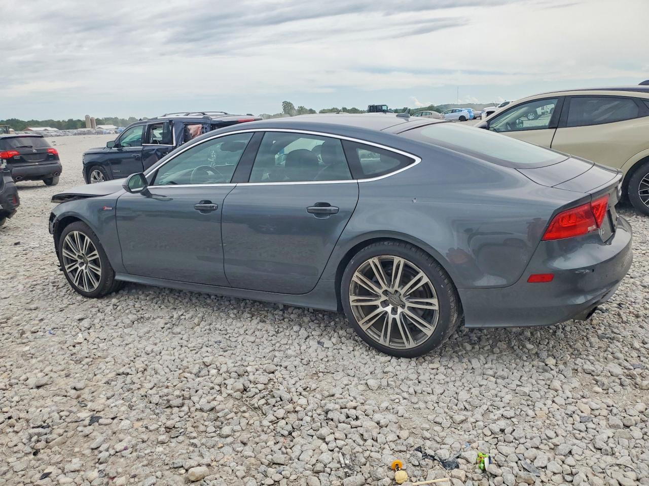 2014 Audi A7 Prestige Gray vin: WAU2GAFCXEN063545