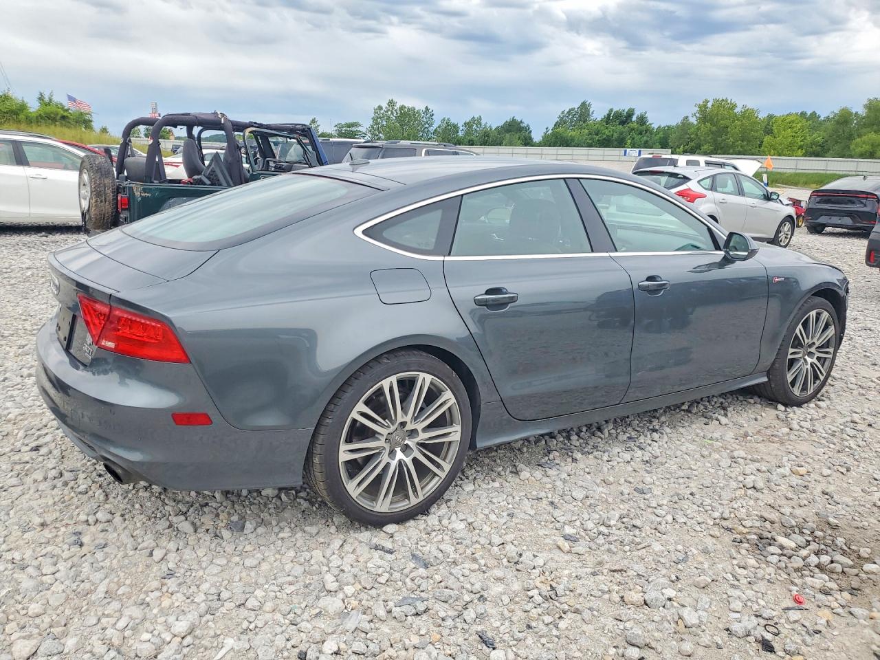 2014 Audi A7 Prestige Gray vin: WAU2GAFCXEN063545