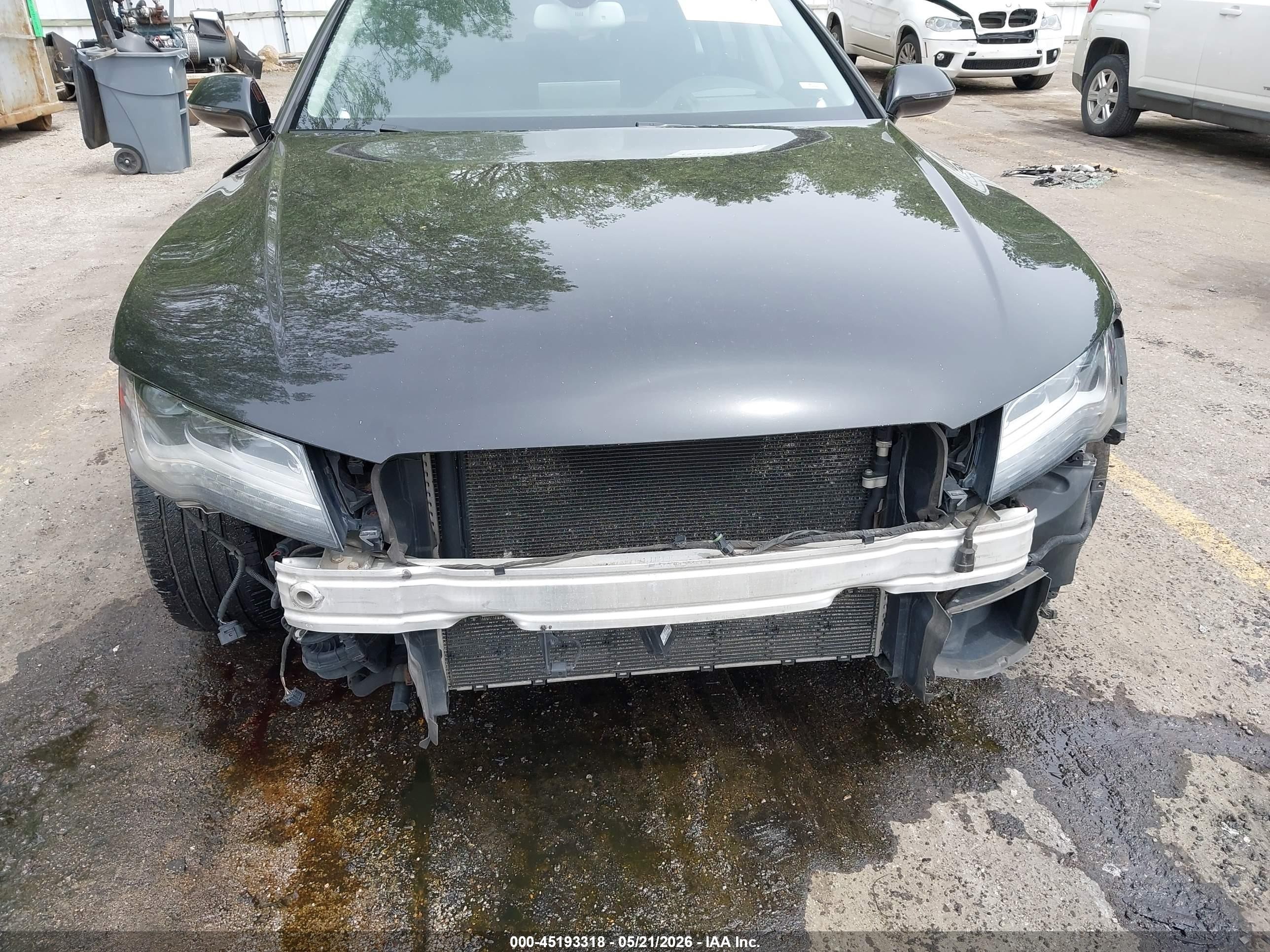 2014 Audi A7 3.0t Premium Plus Черный vin: WAU2GAFCXEN078837