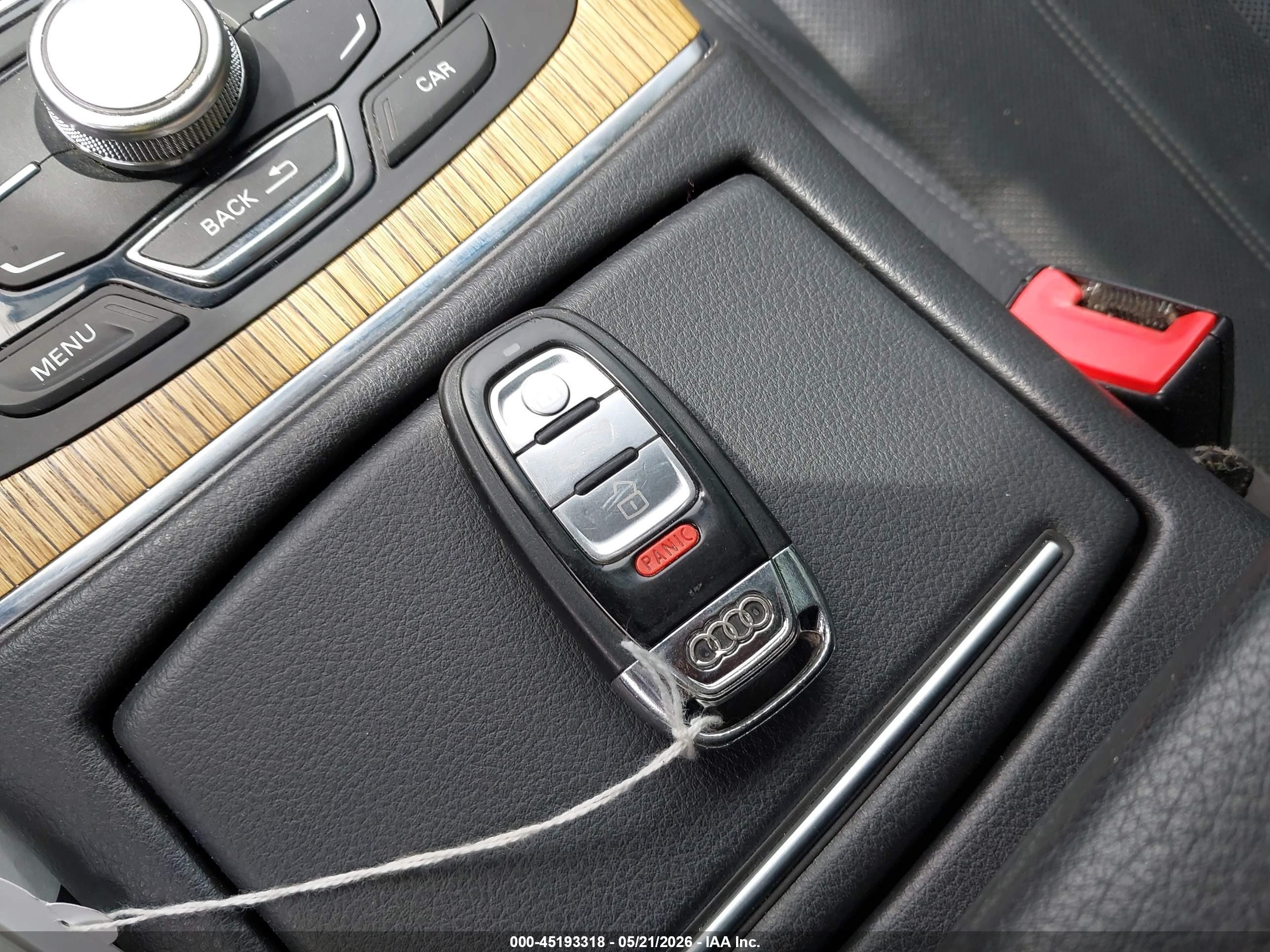 2014 Audi A7 3.0t Premium Plus Черный vin: WAU2GAFCXEN078837