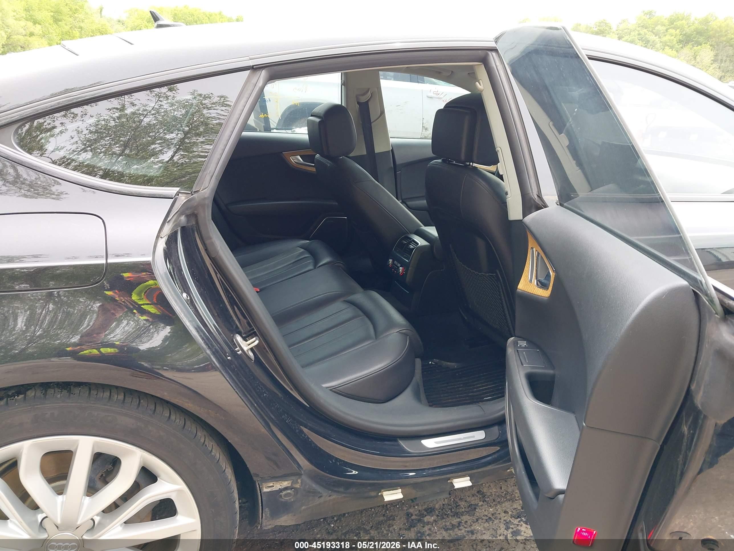 2014 Audi A7 3.0t Premium Plus Черный vin: WAU2GAFCXEN078837