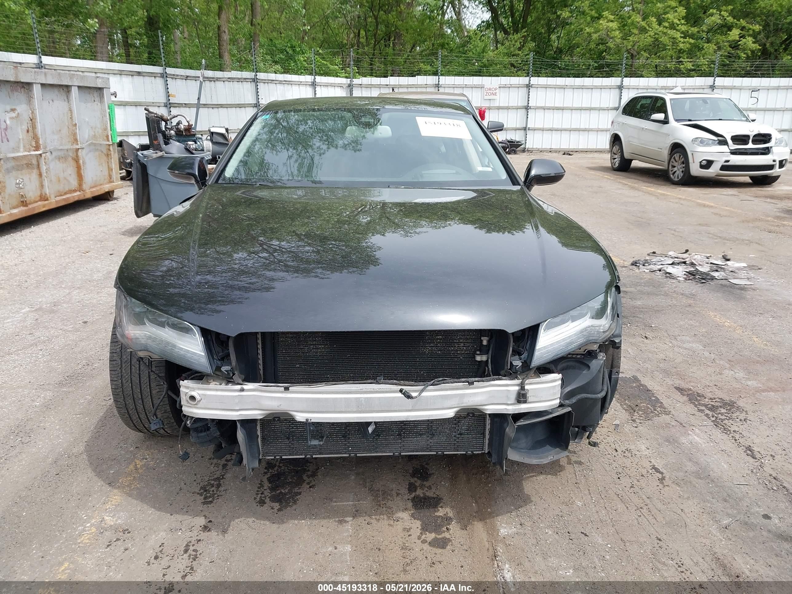 2014 Audi A7 3.0t Premium Plus Черный vin: WAU2GAFCXEN078837