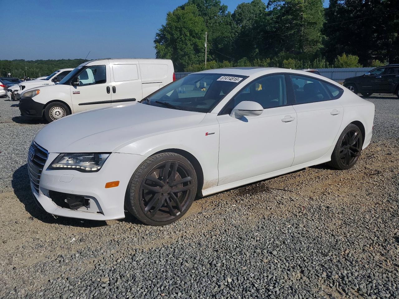 2015 Audi A7 Prestige White vin: WAU2GAFCXFN062154