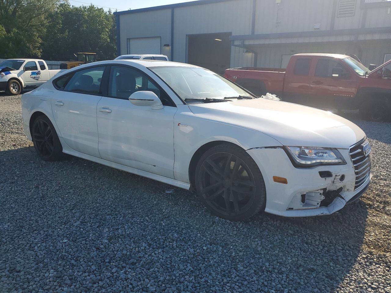 2015 Audi A7 Prestige White vin: WAU2GAFCXFN062154