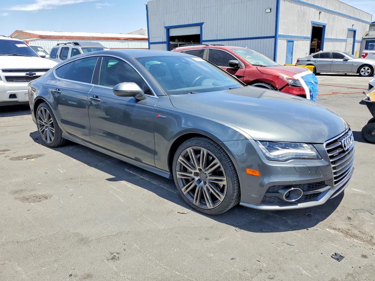 2014 Audi A7 Prestige Gray vin: WAU2GBFC3EN063375