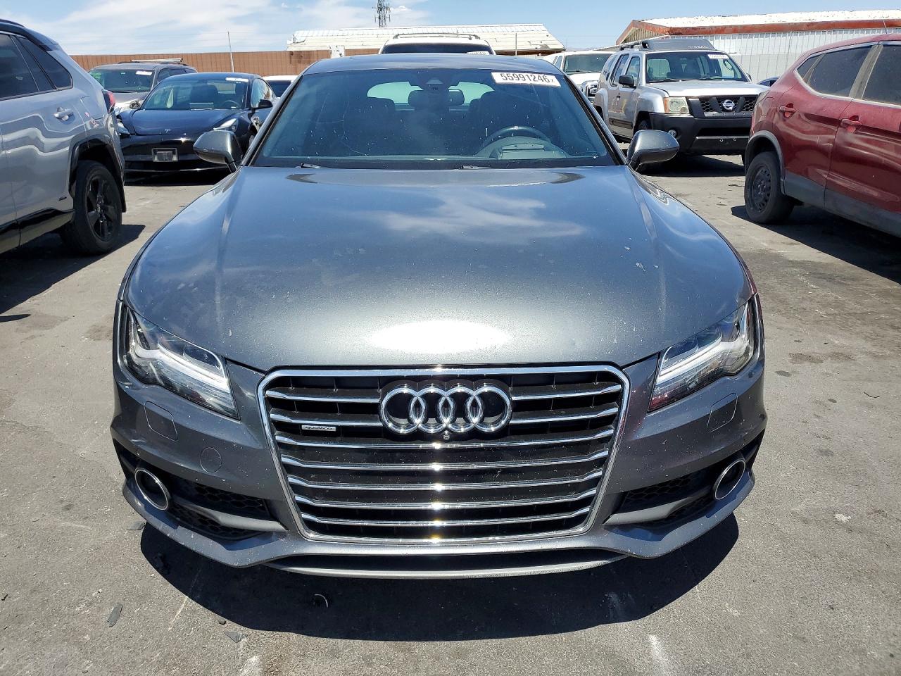 2014 Audi A7 Prestige Gray vin: WAU2GBFC3EN063375