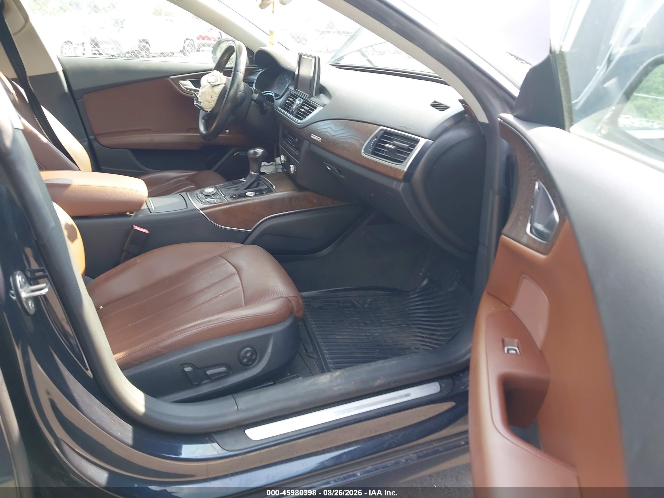 2013 Audi A7 3.0t Premium Black vin: WAU2GBFC8DN063239