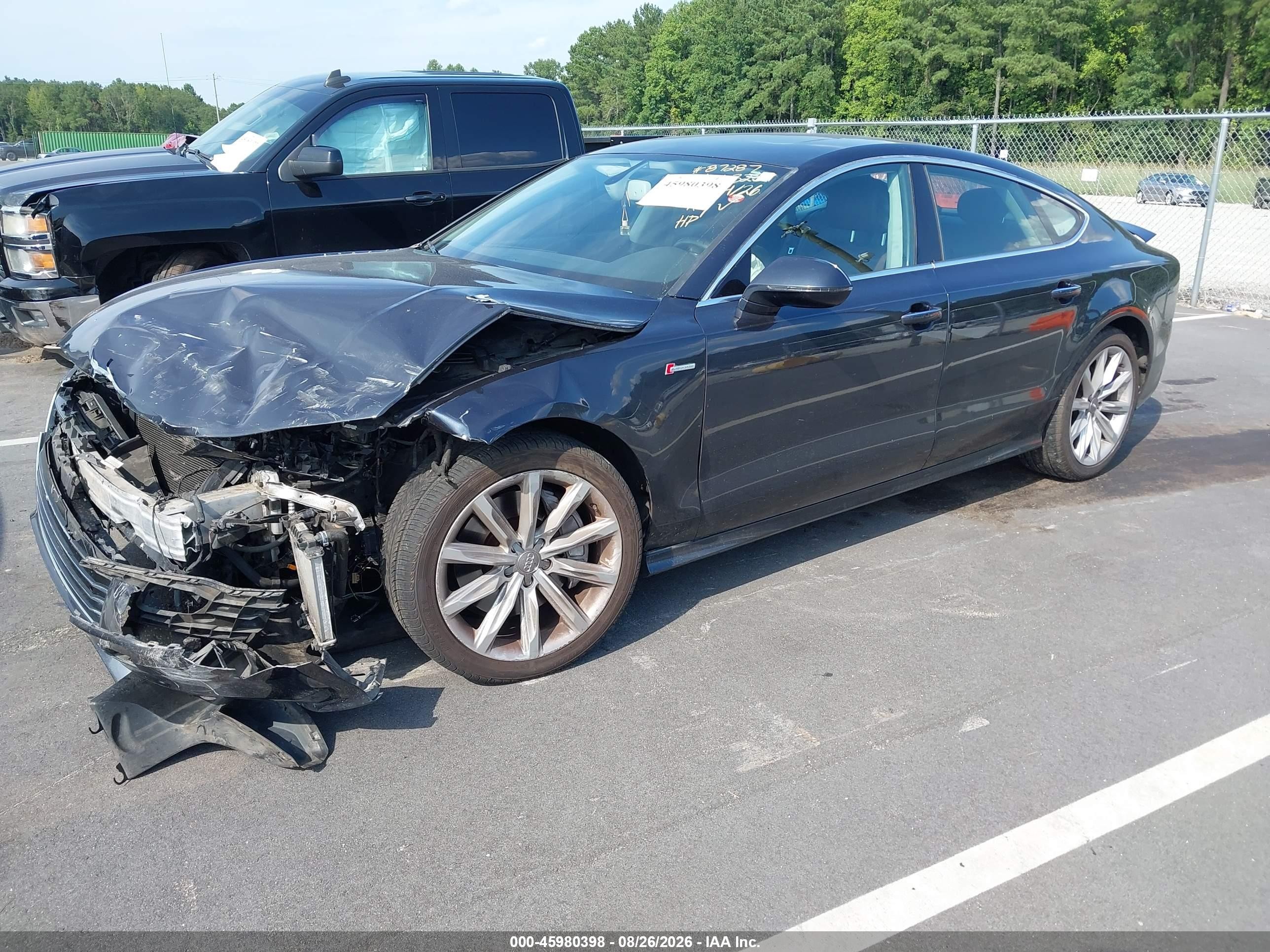 2013 Audi A7 3.0t Premium Black vin: WAU2GBFC8DN063239