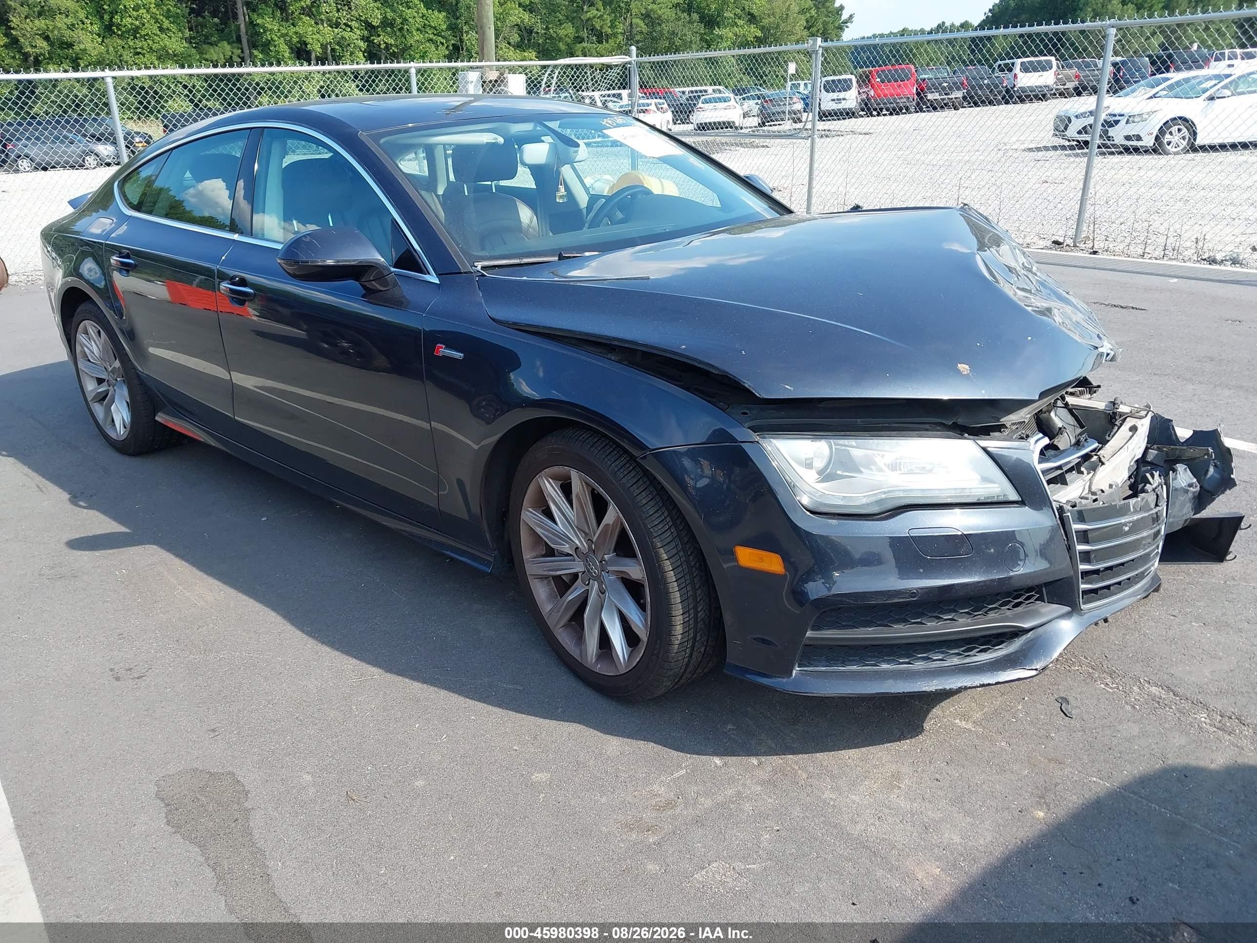 2013 Audi A7 3.0t Premium Black vin: WAU2GBFC8DN063239