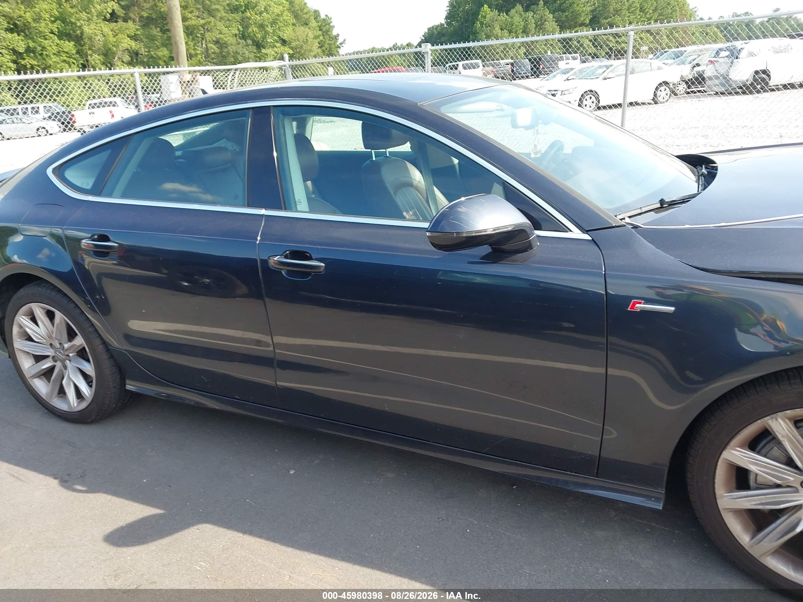 2013 Audi A7 3.0t Premium Black vin: WAU2GBFC8DN063239