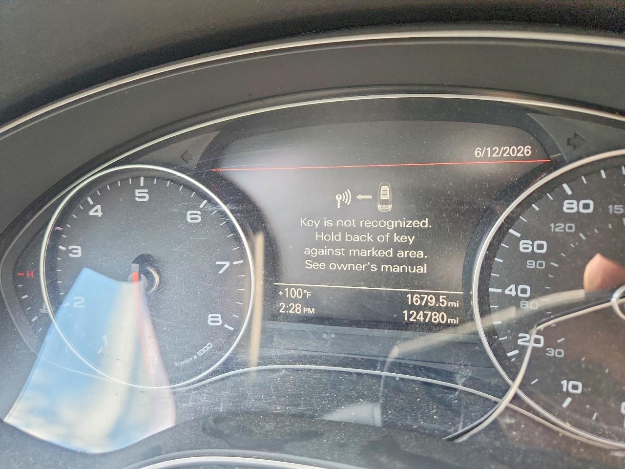 2013 Audi A7 Prestige Blue vin: WAU2GBFC9DN017337