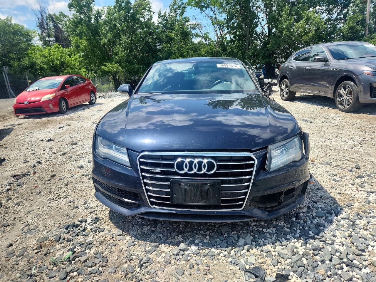 2013 Audi A7 Prestige Blue vin: WAU2GBFC9DN017337
