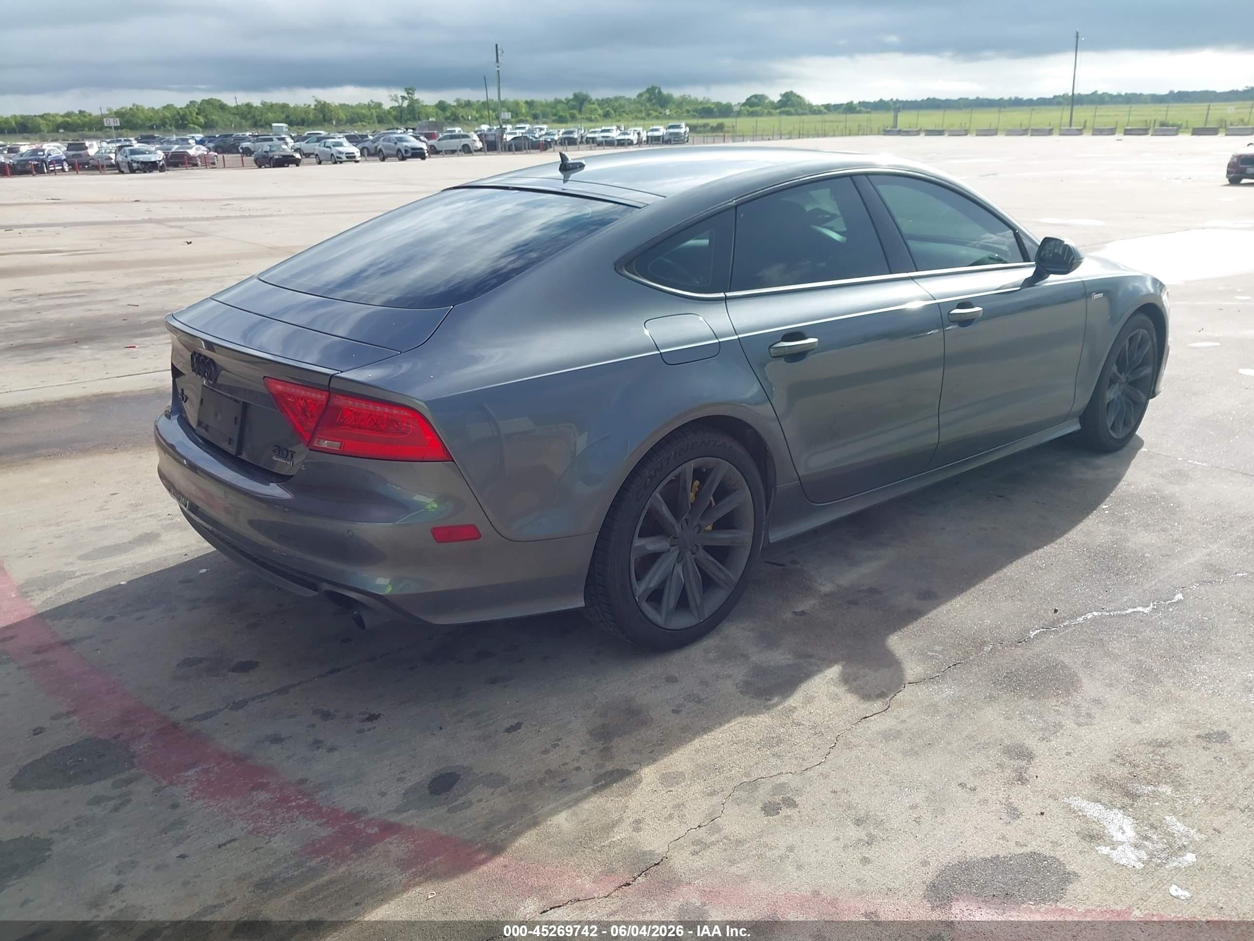 2015 Audi A7 3.0t Premium Plus Gray vin: WAU2GBFCXFN003692