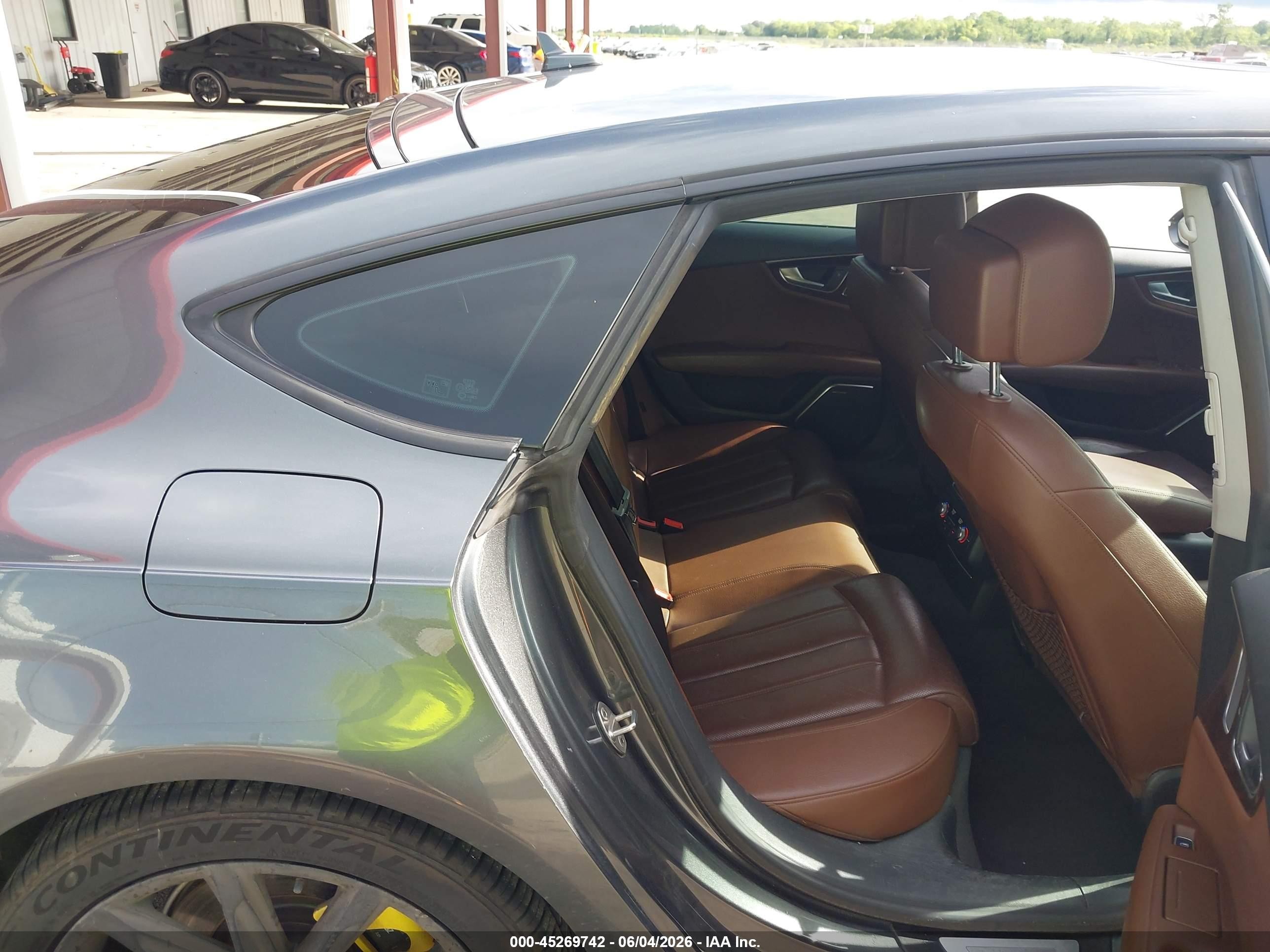 2015 Audi A7 3.0t Premium Plus Gray vin: WAU2GBFCXFN003692