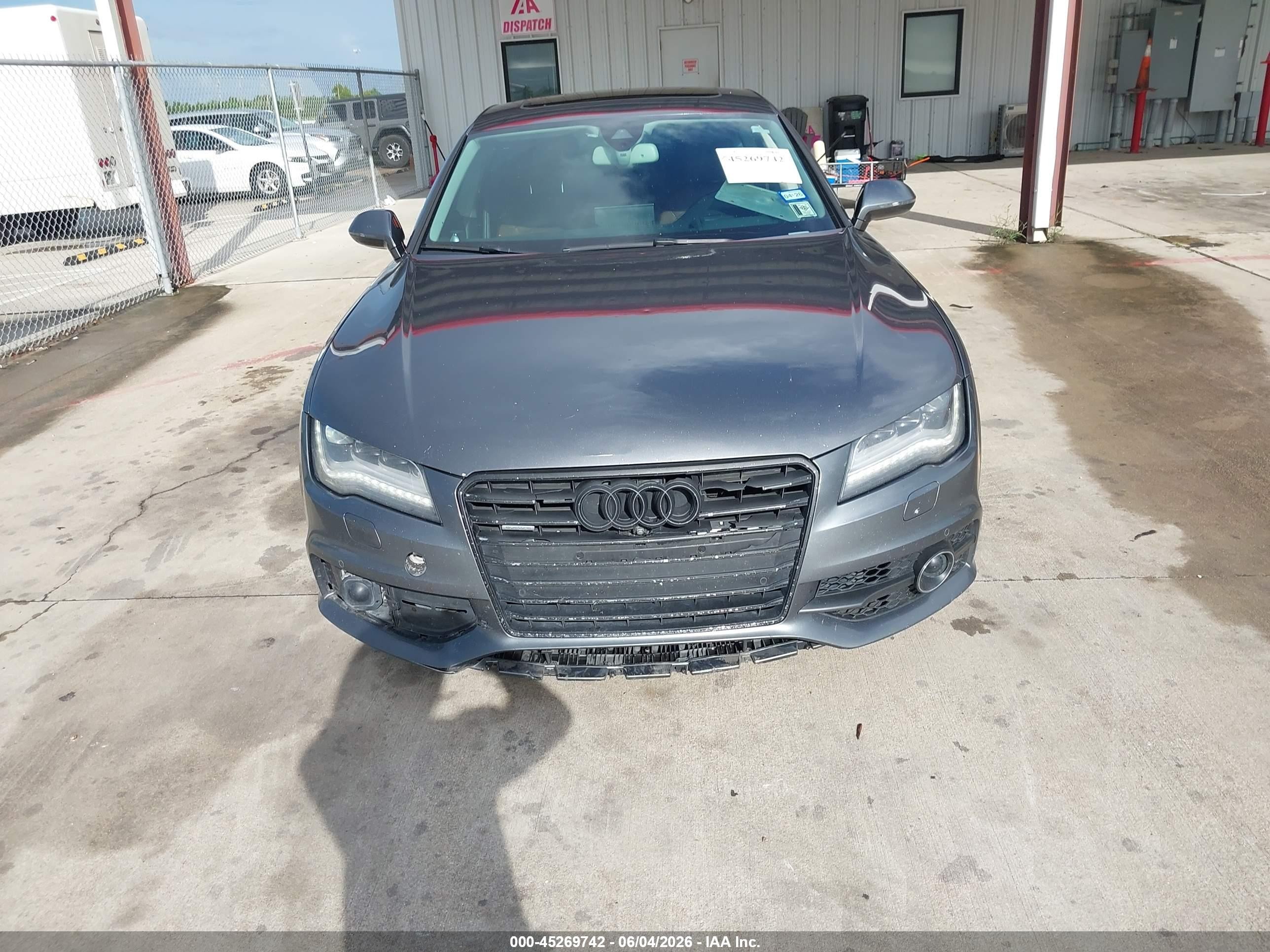 2015 Audi A7 3.0t Premium Plus Gray vin: WAU2GBFCXFN003692