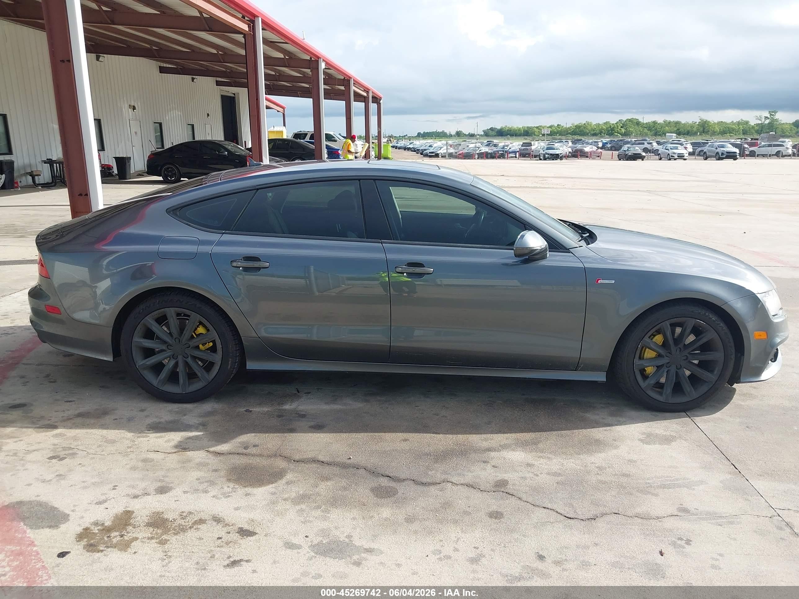 2015 Audi A7 3.0t Premium Plus Gray vin: WAU2GBFCXFN003692