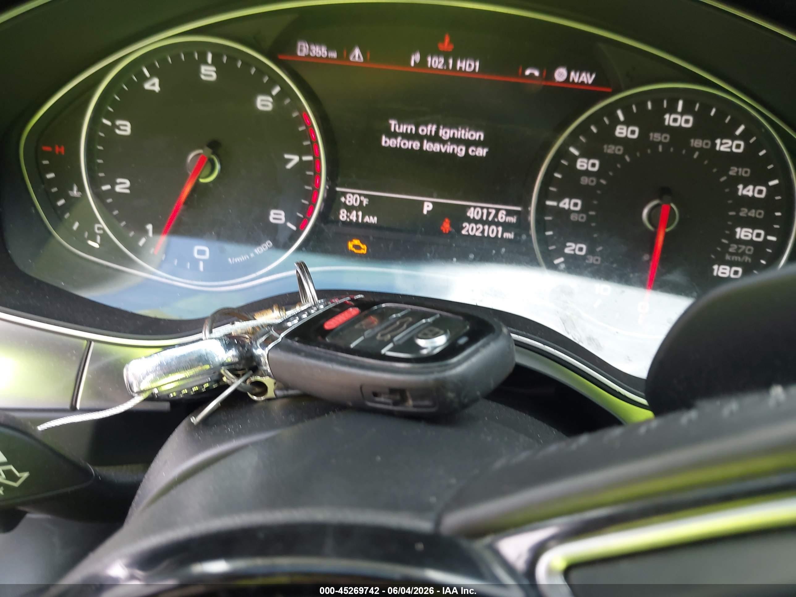 2015 Audi A7 3.0t Premium Plus Gray vin: WAU2GBFCXFN003692
