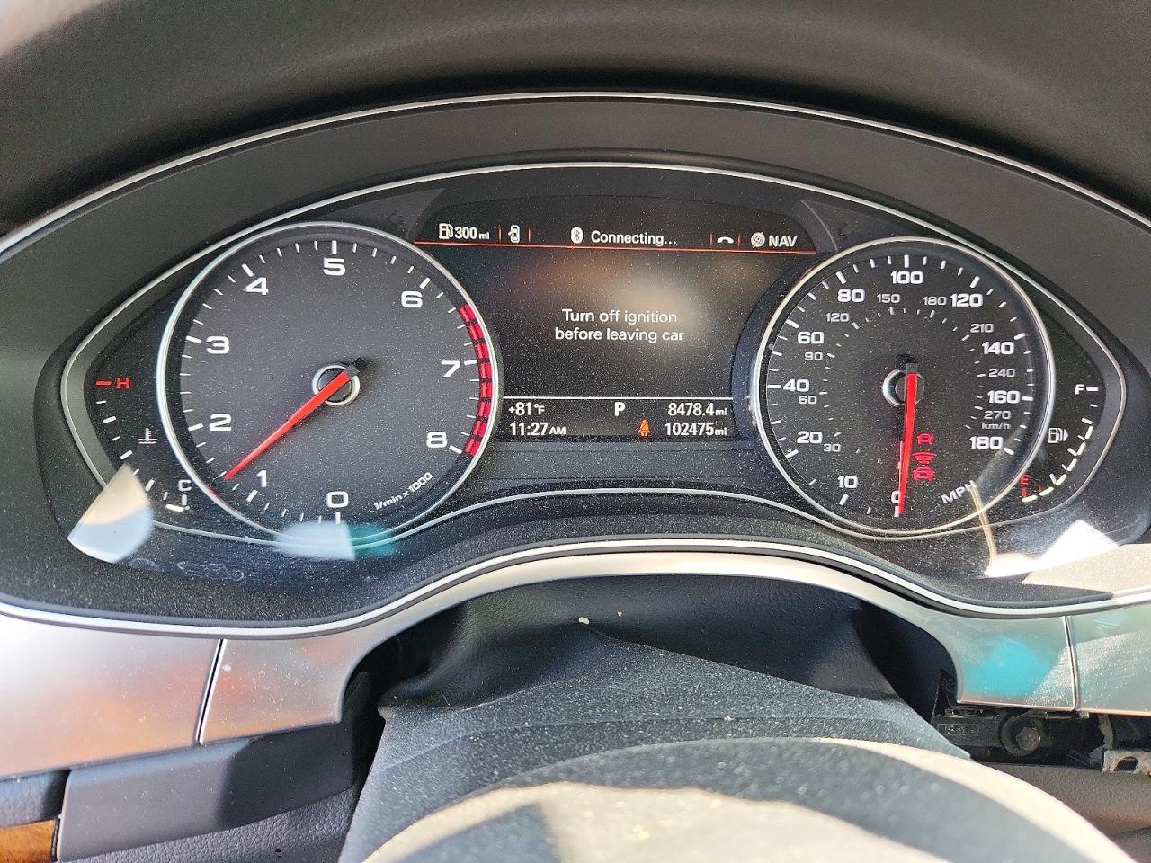 2015 Audi A7 Prestige Blue vin: WAU2GBFCXFN036689