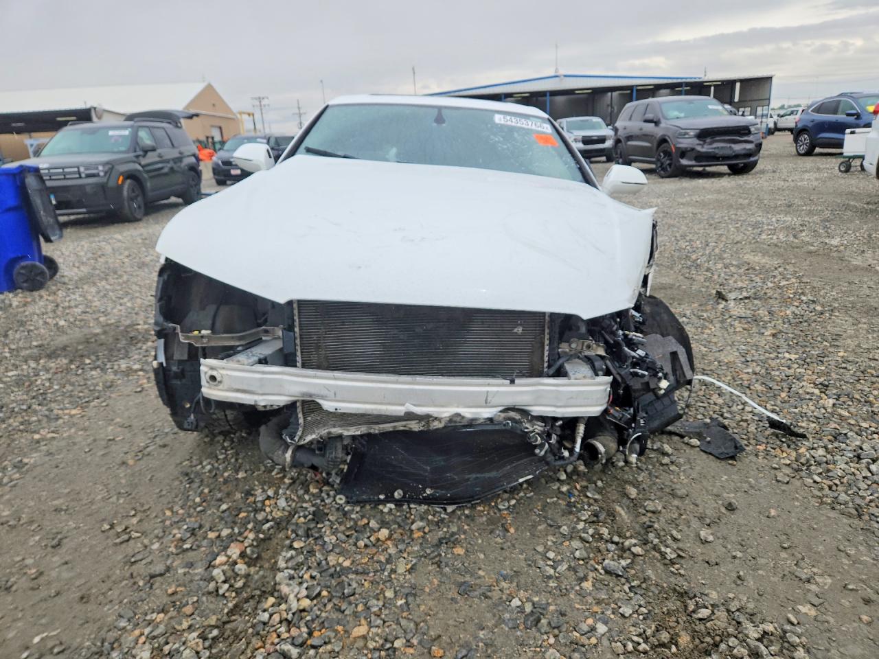 2014 Audi A7 Prestige White vin: WAU2MAFC4EN097389