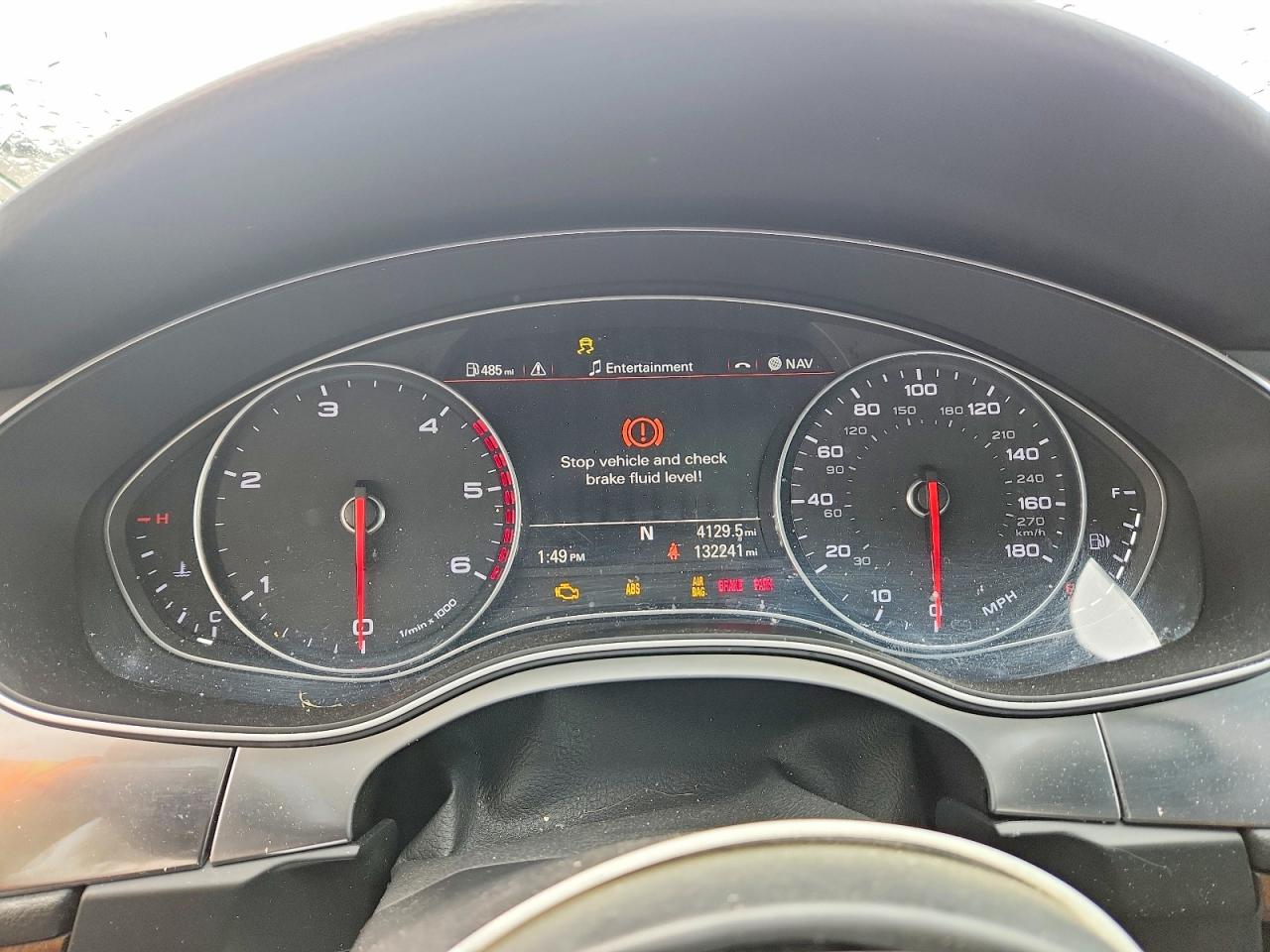 2014 Audi A7 Prestige White vin: WAU2MAFC4EN097389