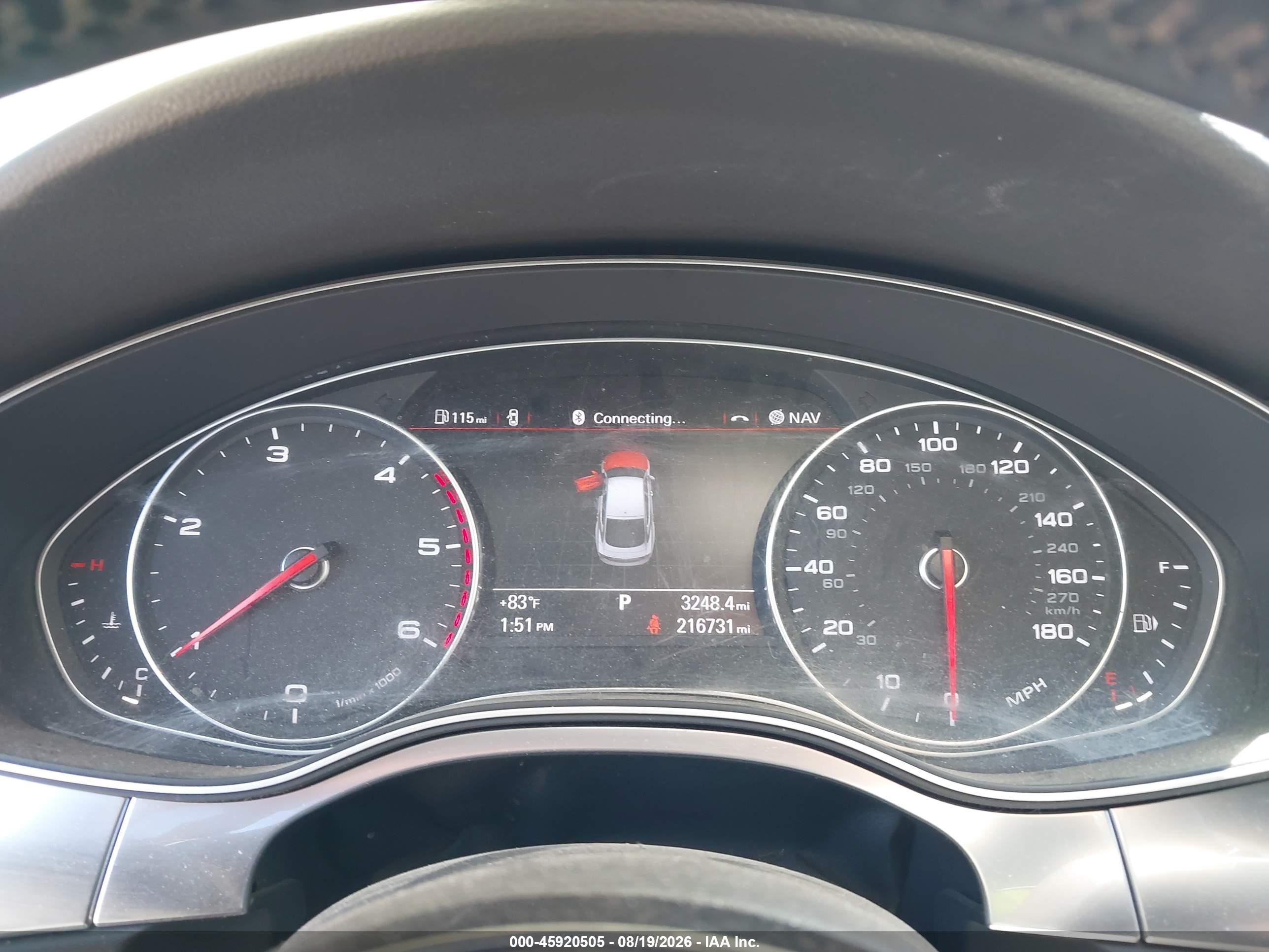 2014 Audi A7 3.0 Tdi Premium Plus Silver vin: WAU2MAFC5EN010132