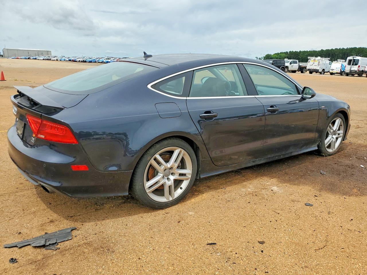 2014 Audi A7 Prestige Черный vin: WAU2MAFC7EN041253