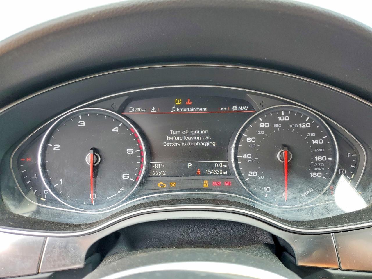 2014 Audi A7 Prestige Черный vin: WAU2MAFC7EN041253