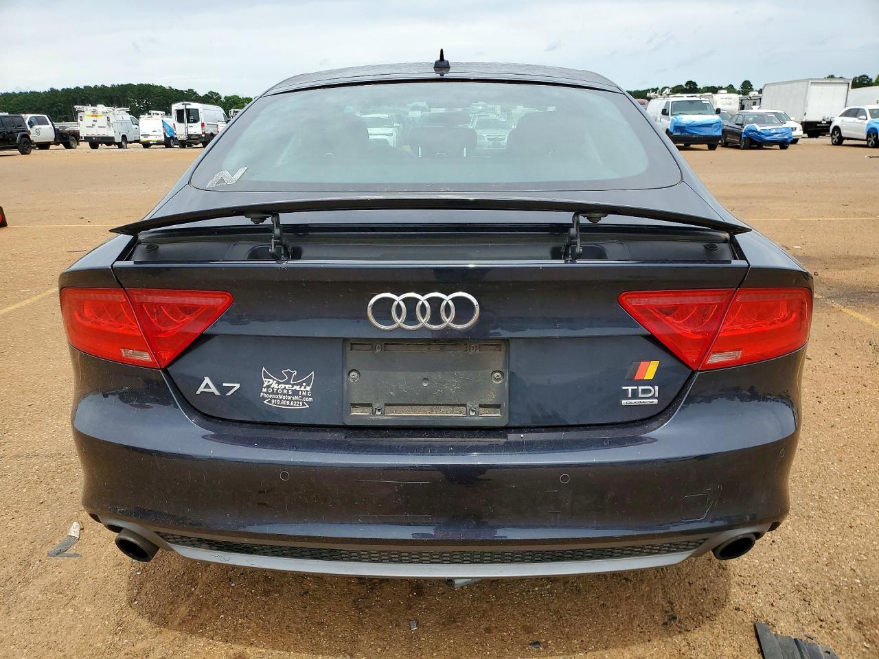2014 Audi A7 Prestige Черный vin: WAU2MAFC7EN041253