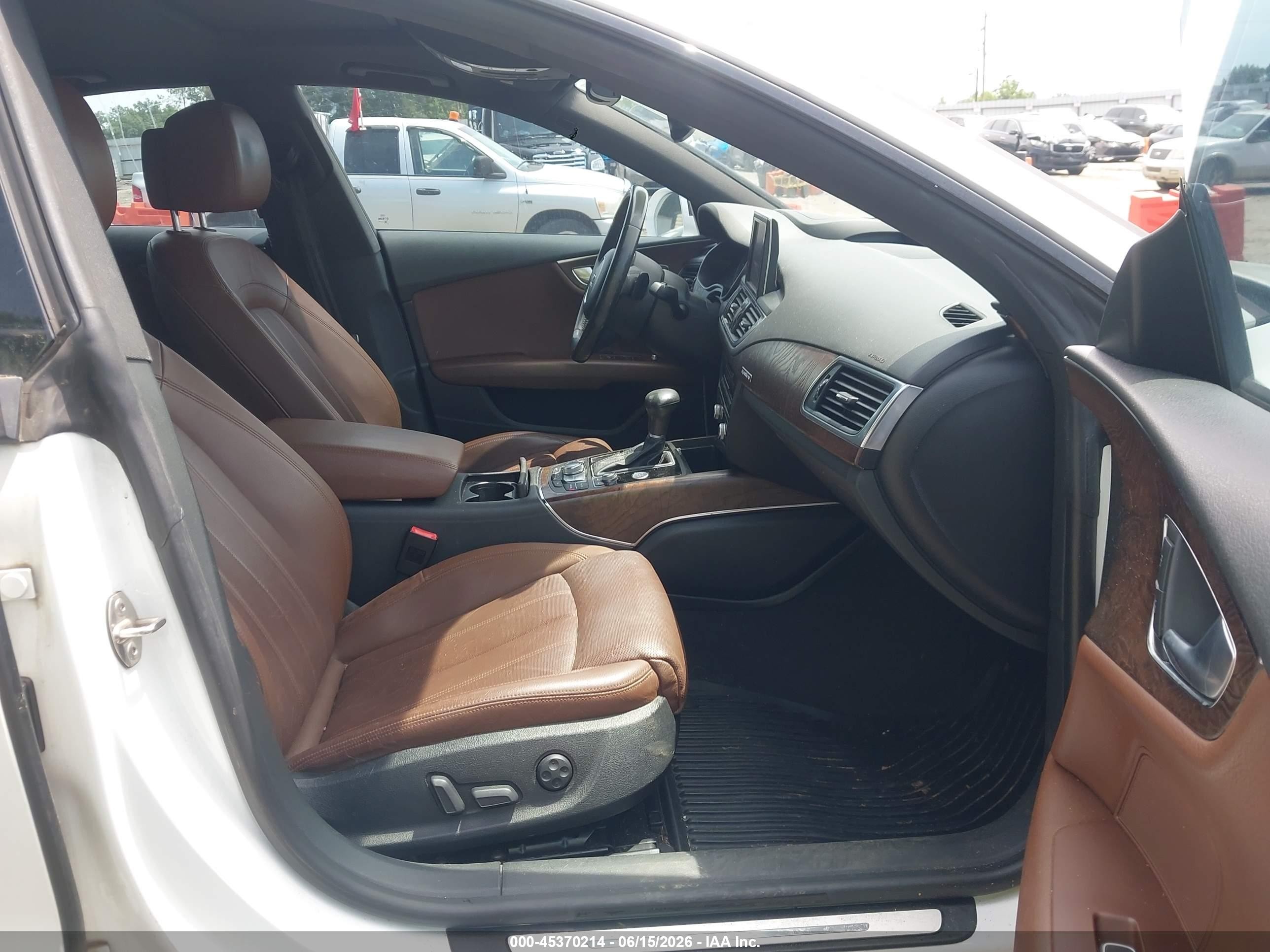 2015 Audi A7 3.0 Tdi Premium Plus White vin: WAU2MAFC8FN039352