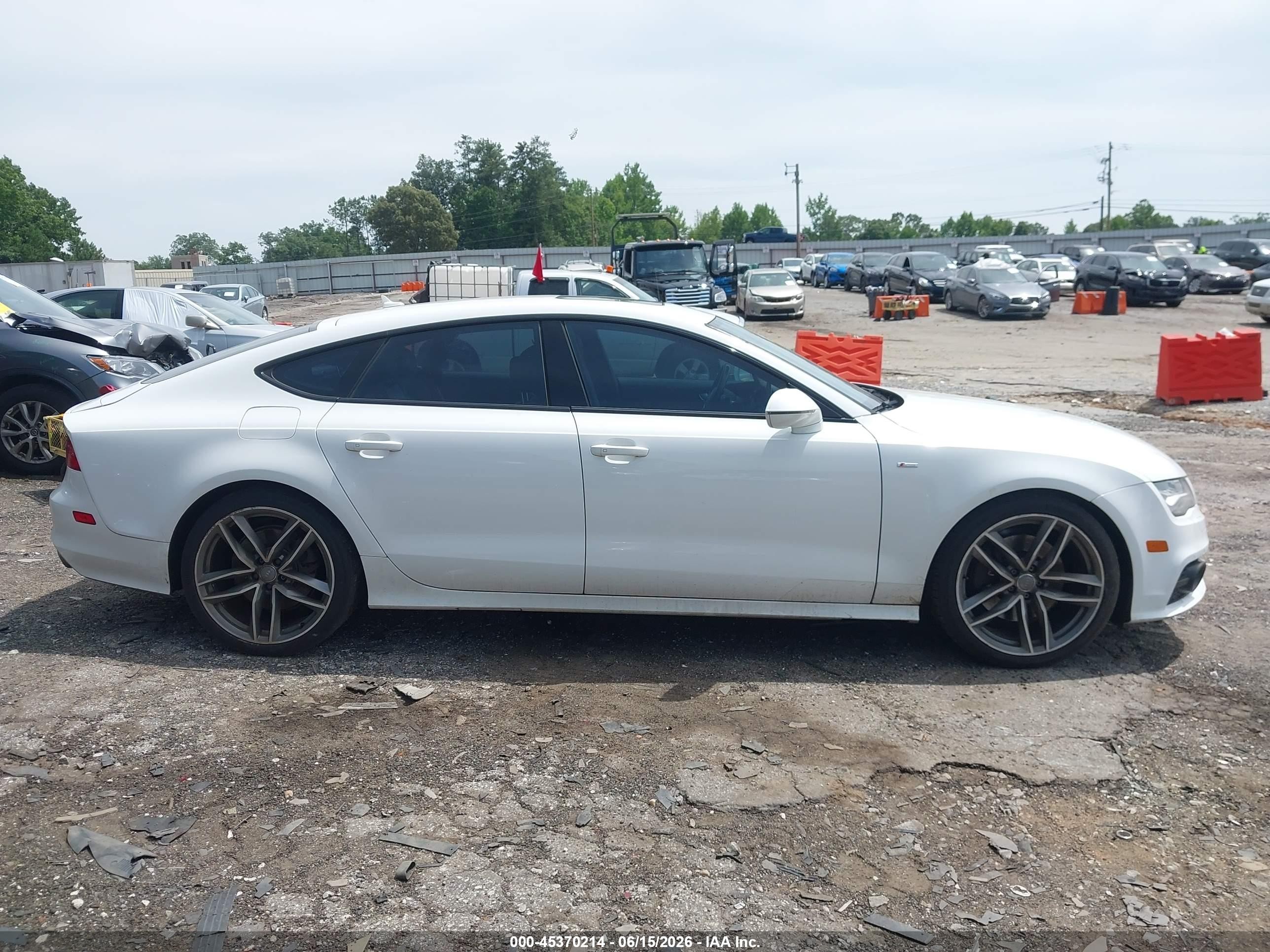 2015 Audi A7 3.0 Tdi Premium Plus White vin: WAU2MAFC8FN039352